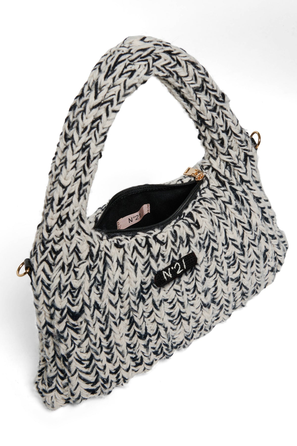 Bolso bandolera de punto