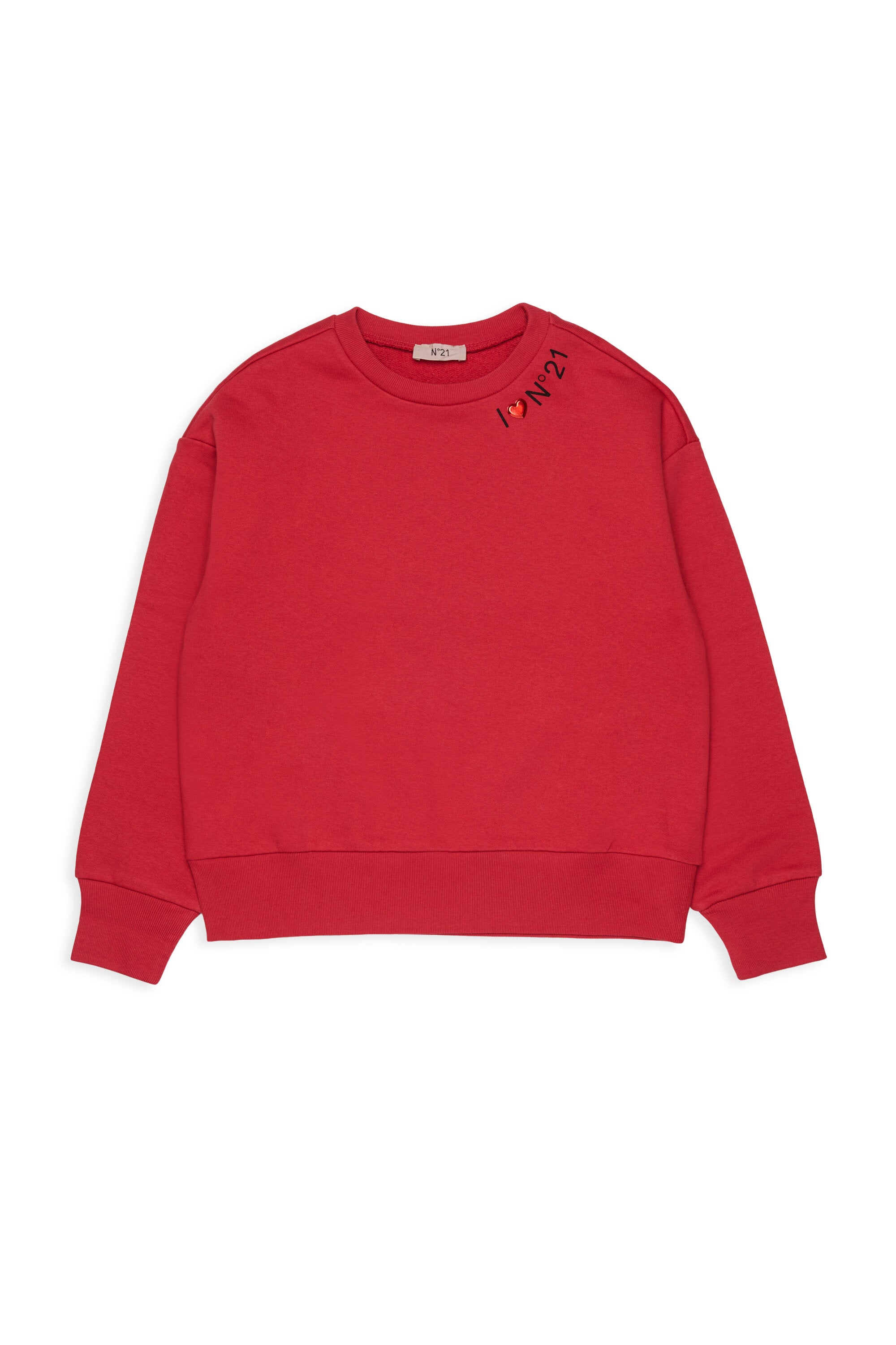 Sudadera de cuello redondo con logo