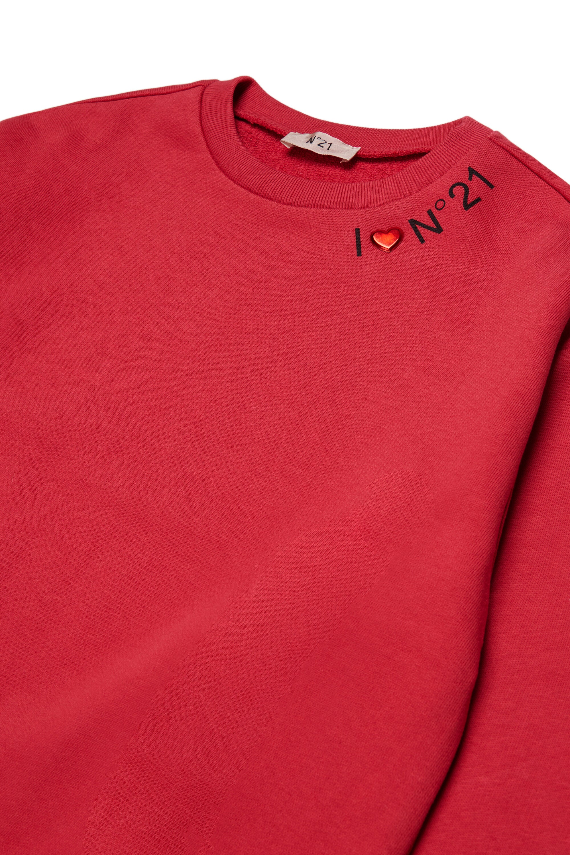 Sudadera de cuello redondo con logo