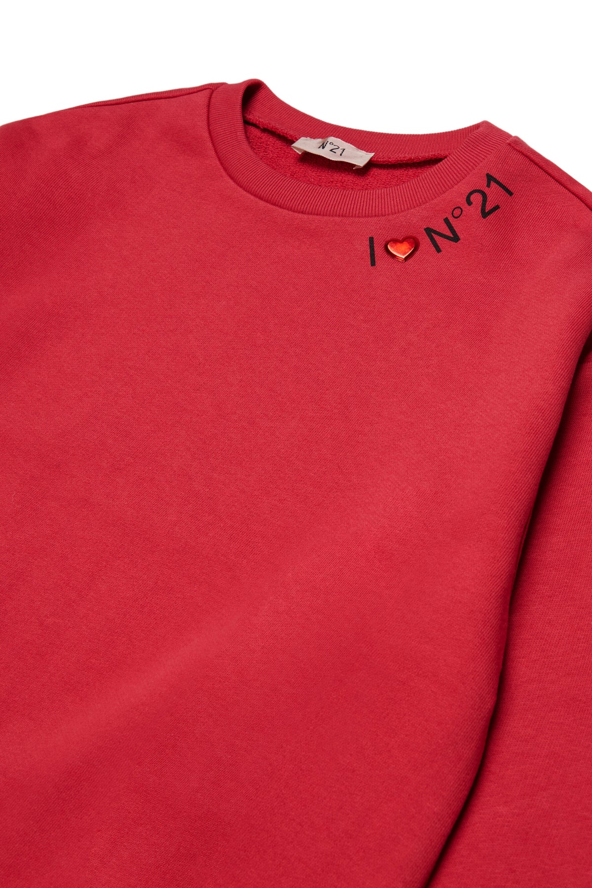 Sweat-shirt col rond avec logo