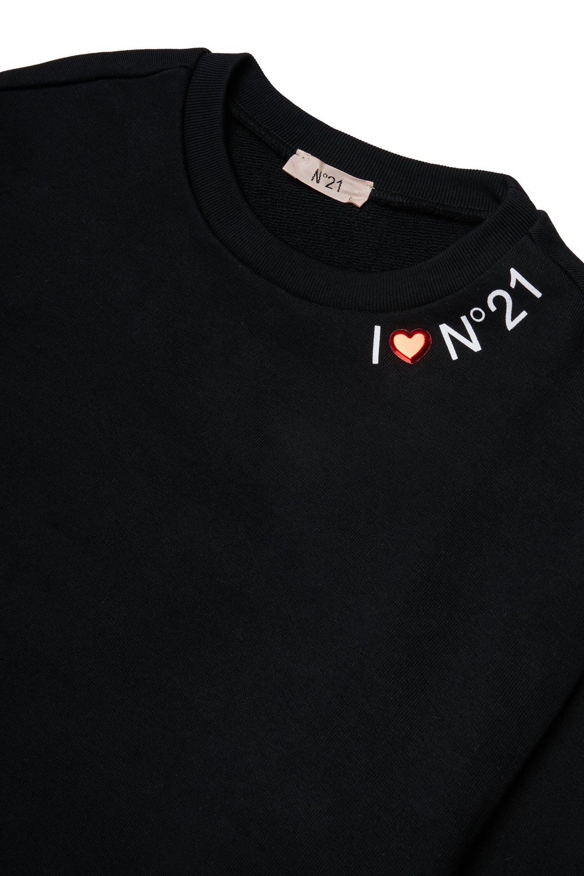 Sudadera de cuello redondo con logo