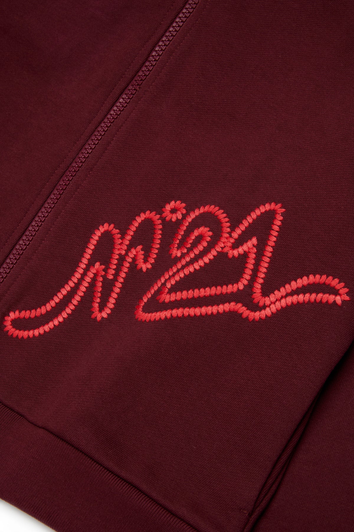 Sweat-shirt zippé avec logo