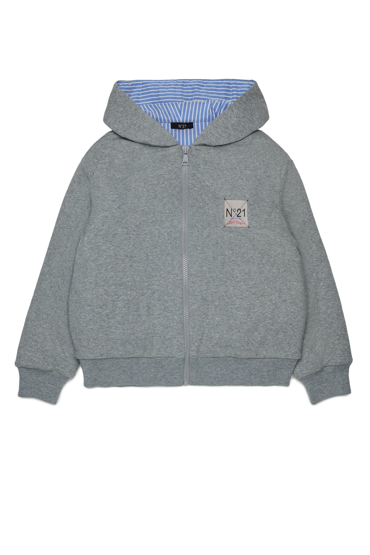 Sweat zippé avec logo