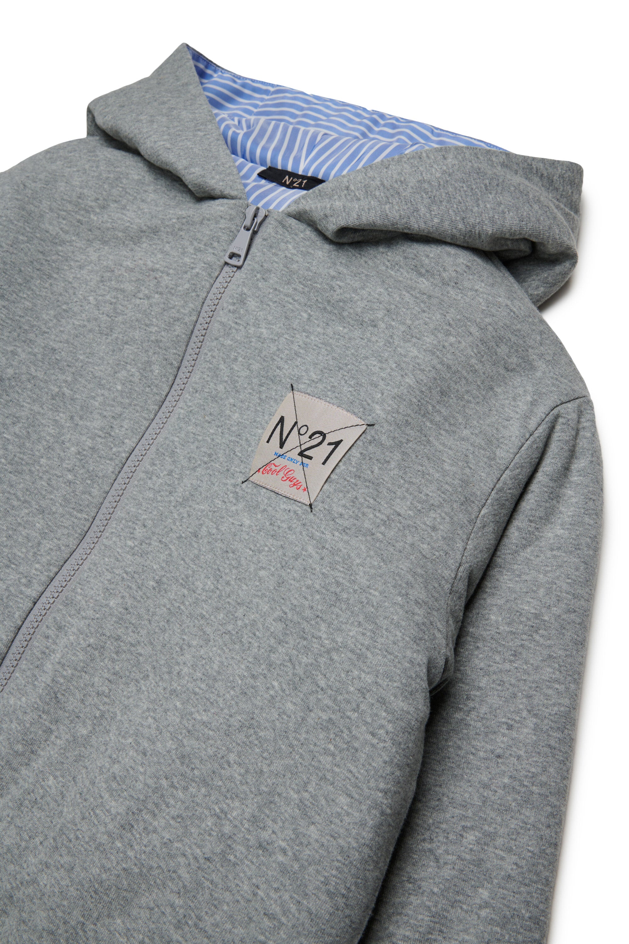 Sweat zippé avec logo