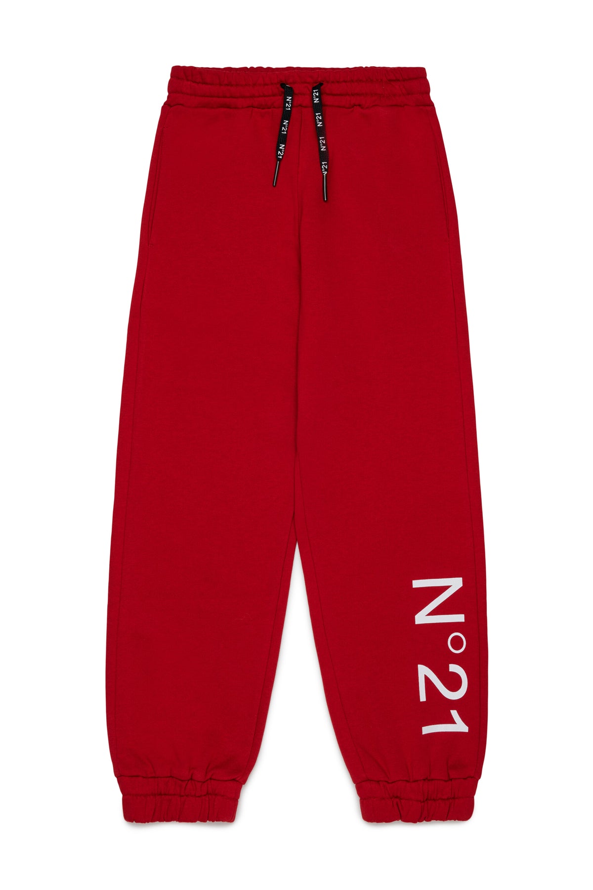 Pantalones de felpa rosa con logotipo