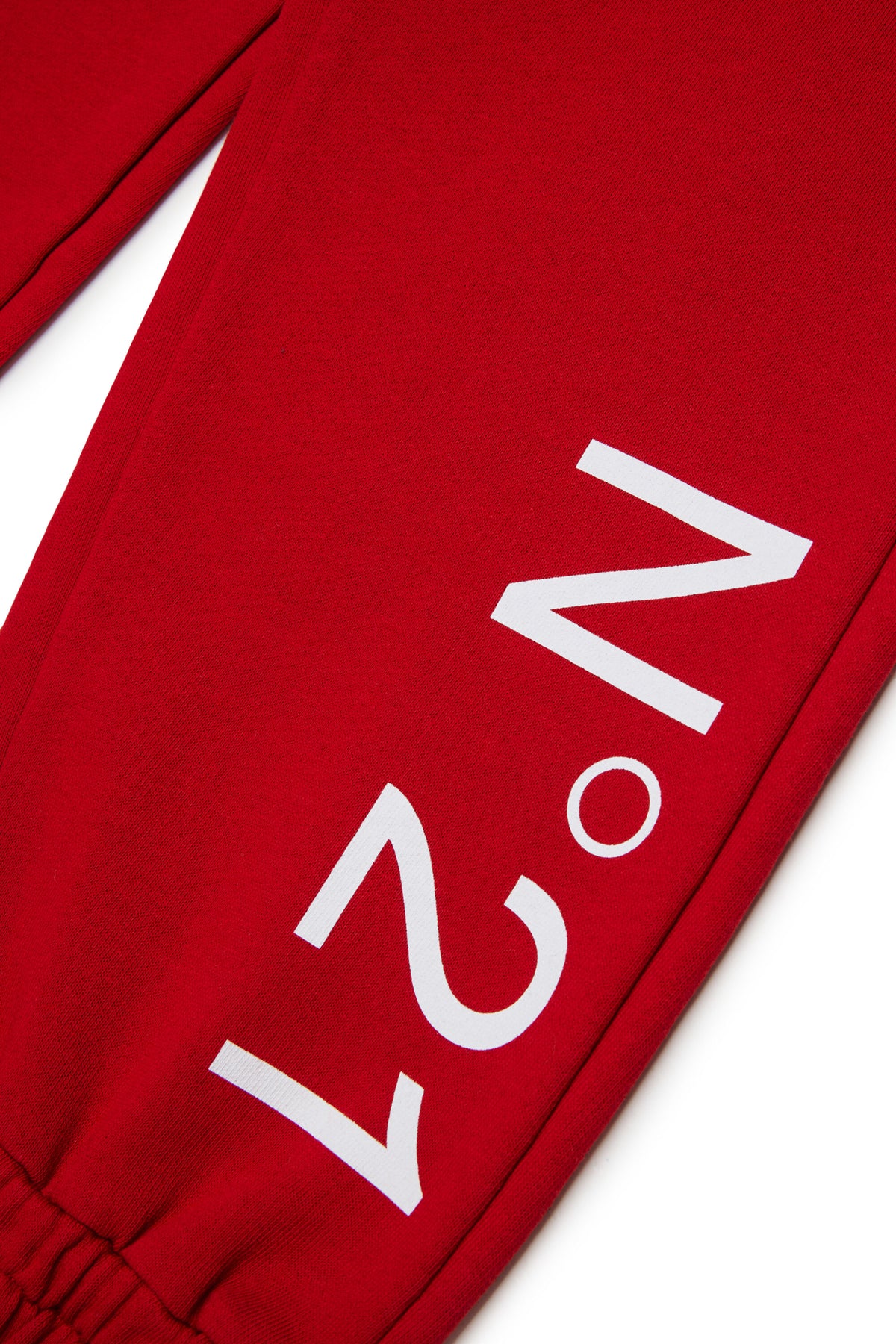 Pantalones de felpa rosa con logotipo