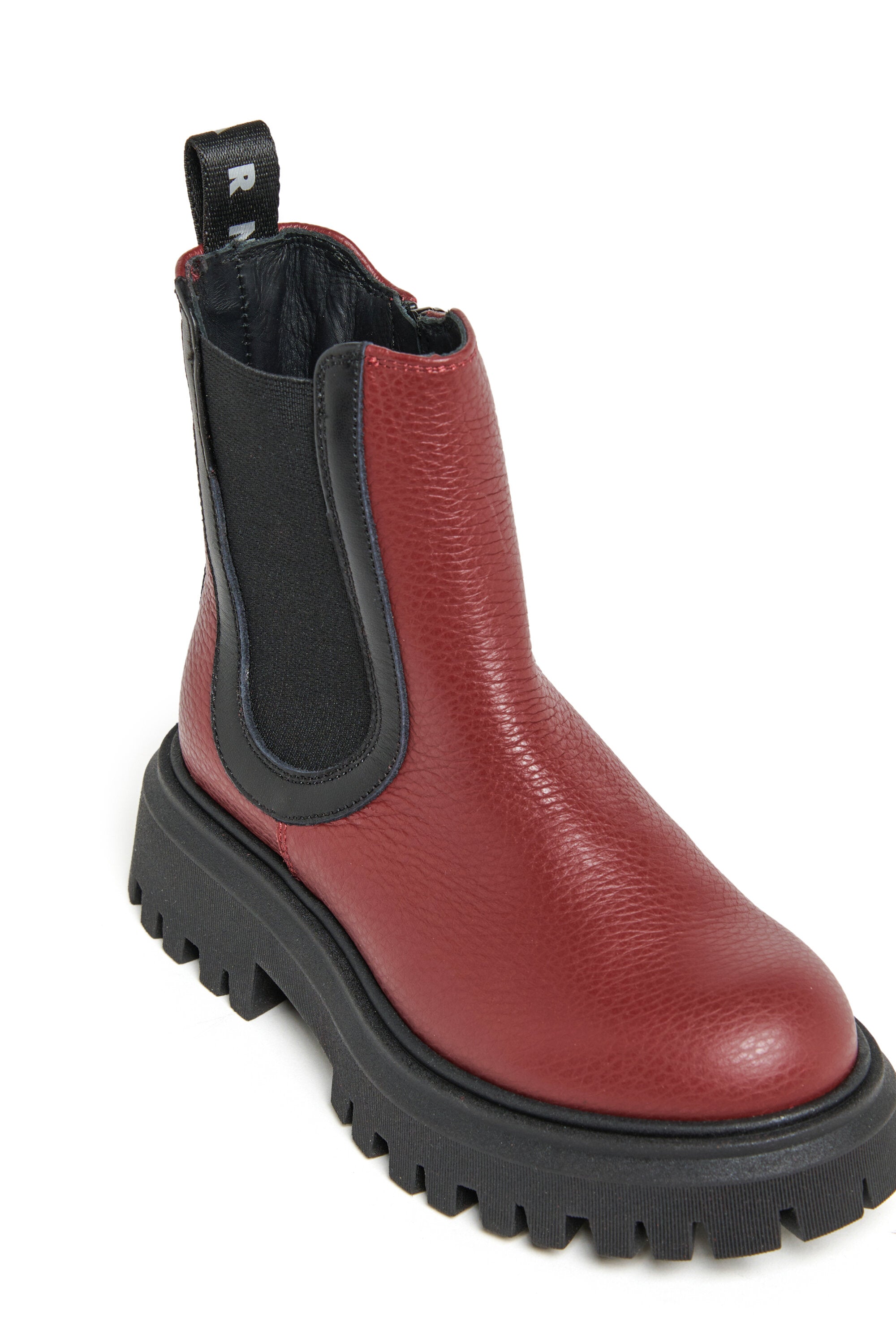 Bottes Chelsea avec bandes élastiques contrastées