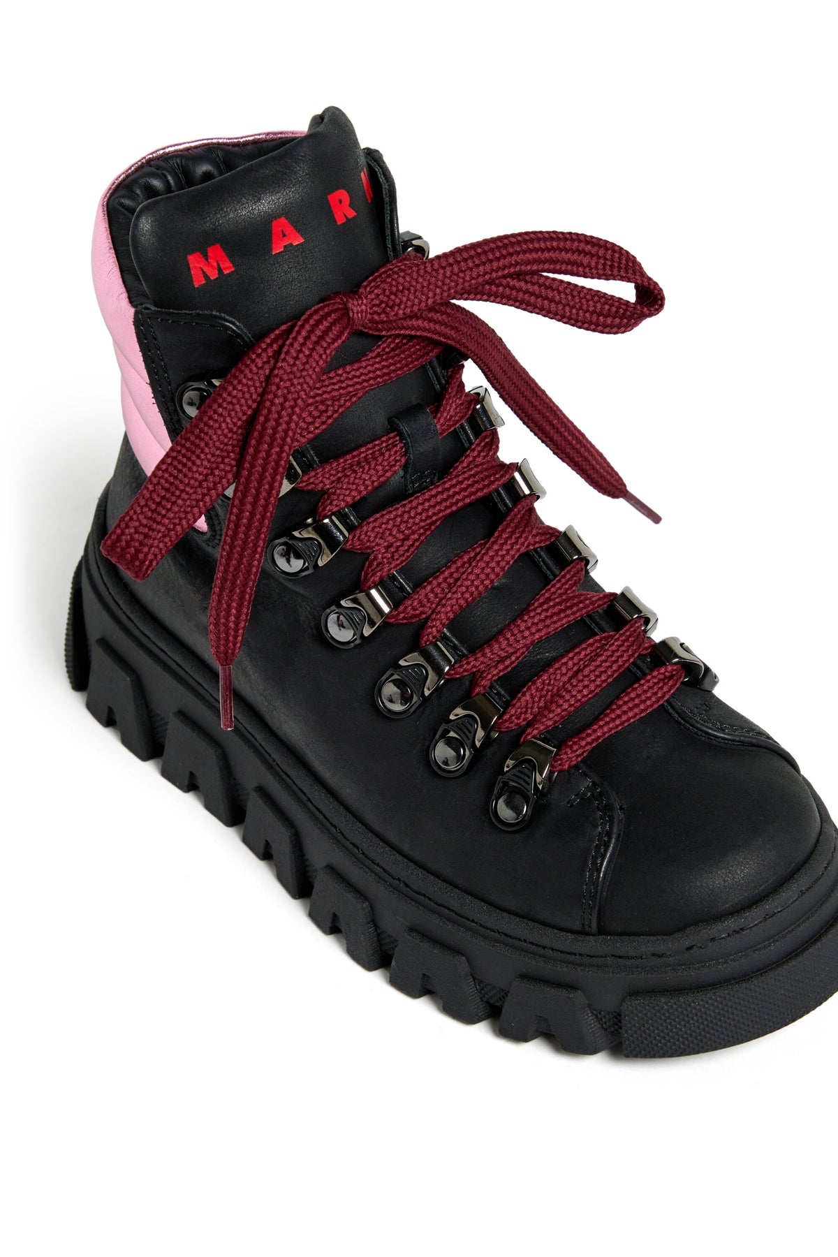Chaussures de randonnée avec col contrasté