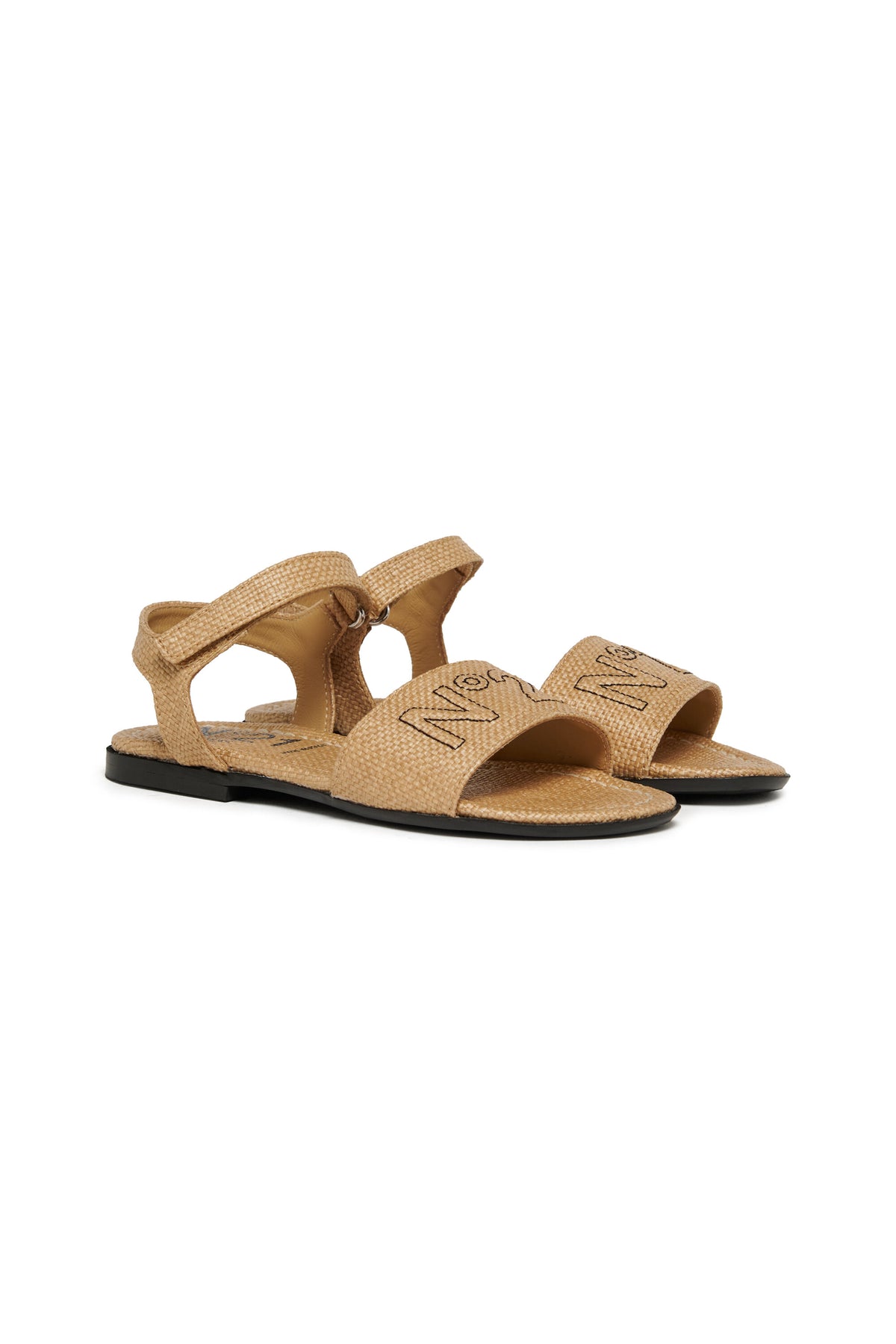 Sandales avec logo