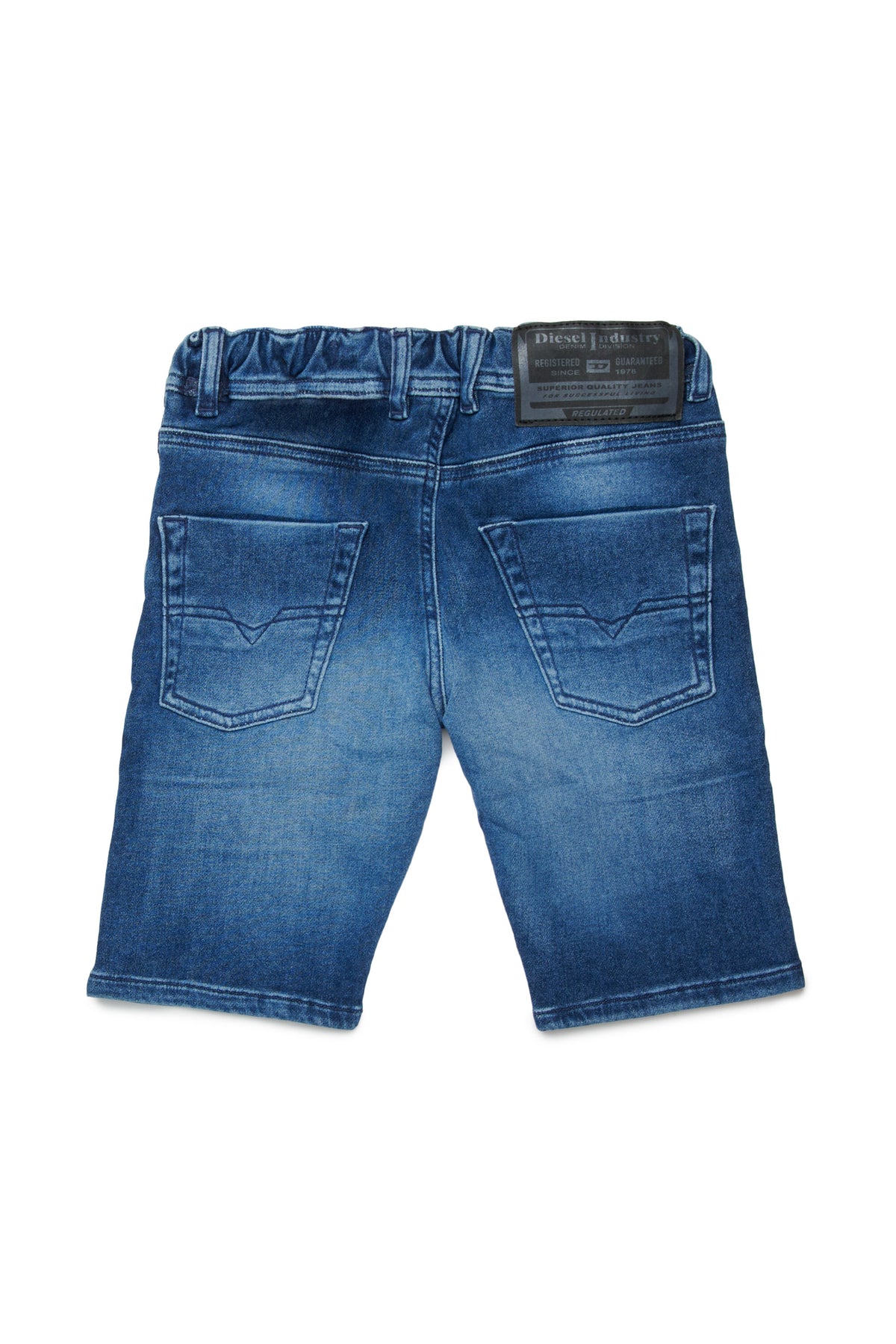 Pantalones cortos JoggJeans® azul oscuro con mallas