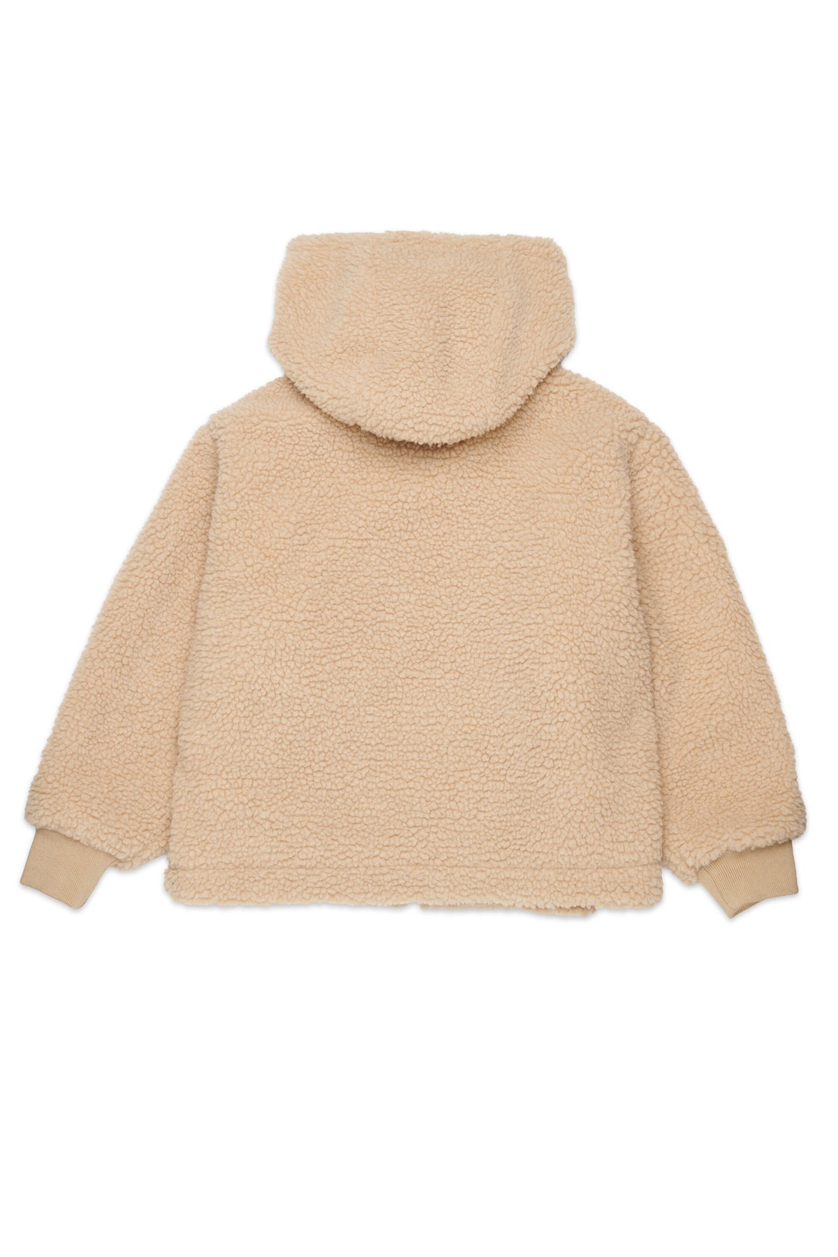 Veste teddy avec détails osseux