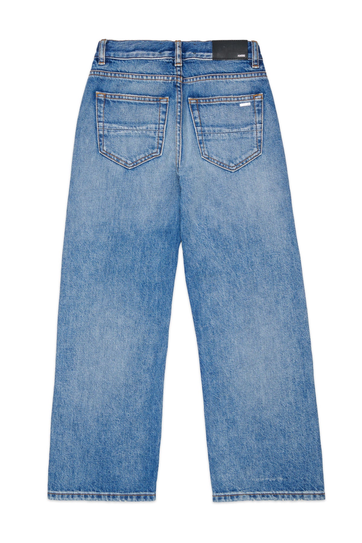 Jeans regular bleu moyen