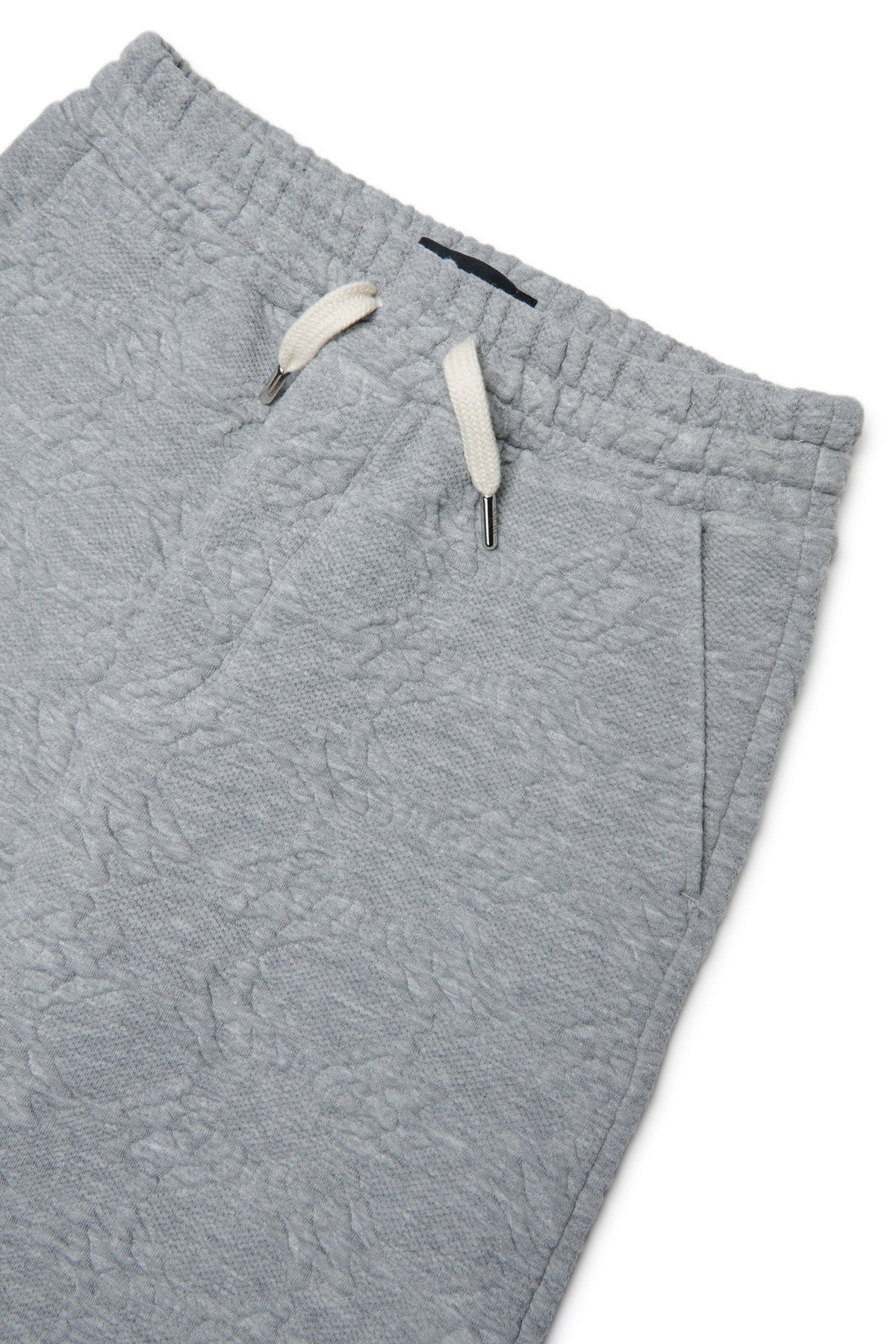 Pantalón de felpa con tejido jacquard