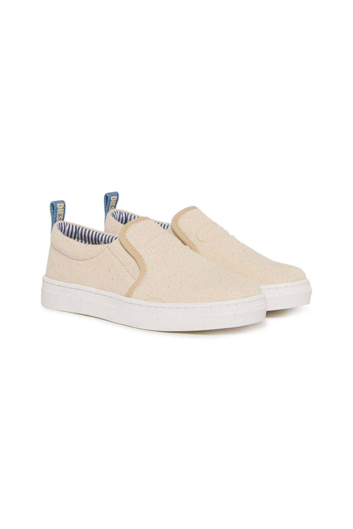 Baskets slip-on avec logo