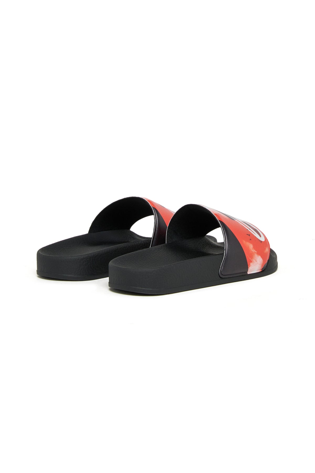Chanclas tipo slide con logo