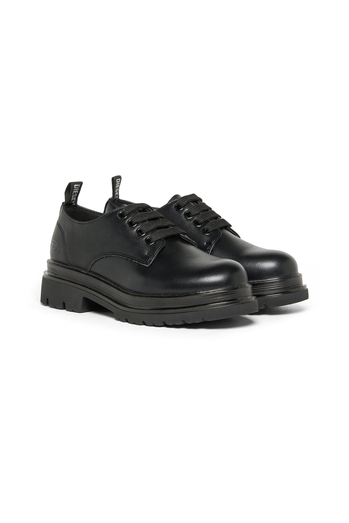Chaussure à lacets avec logo