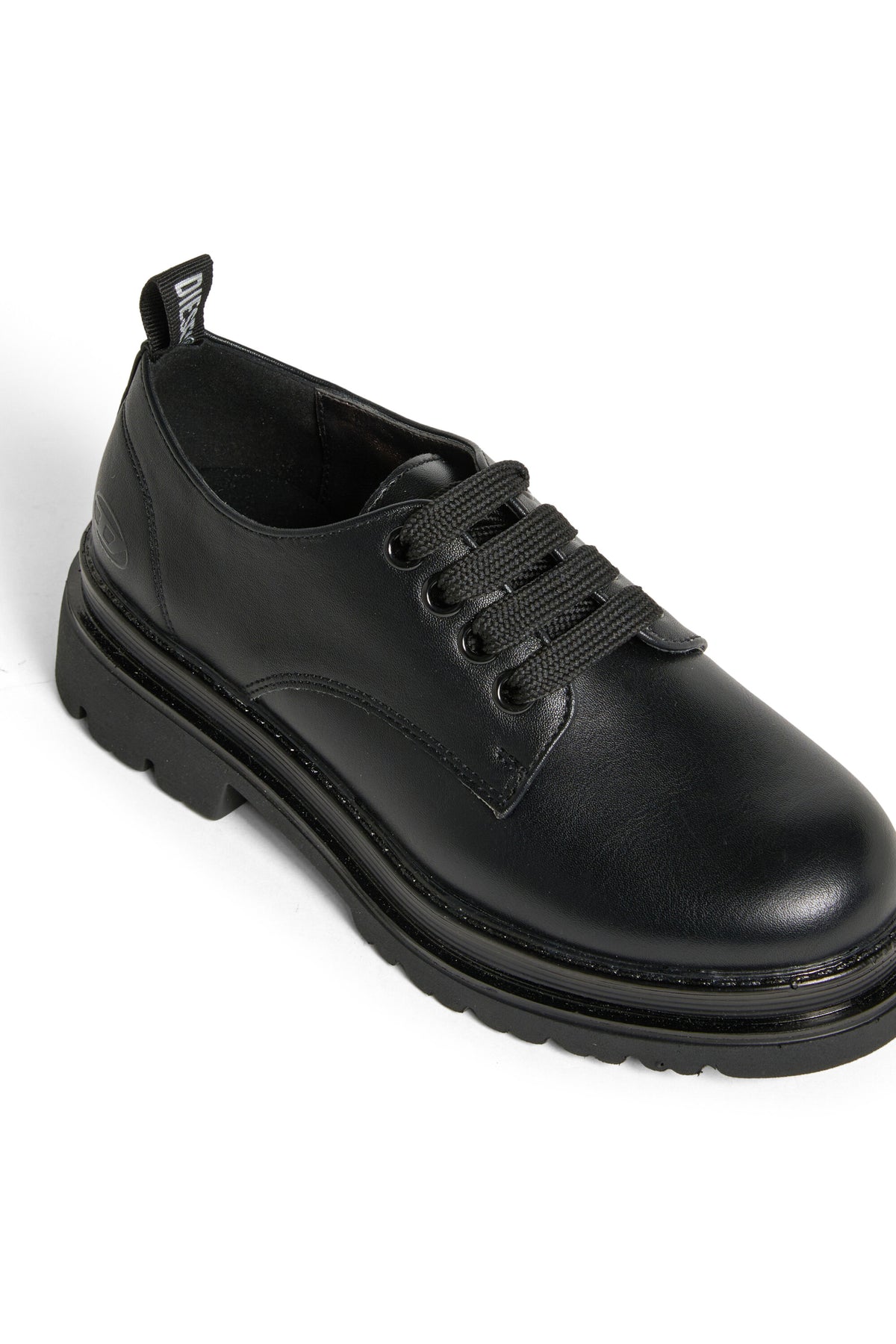 Chaussure à lacets avec logo