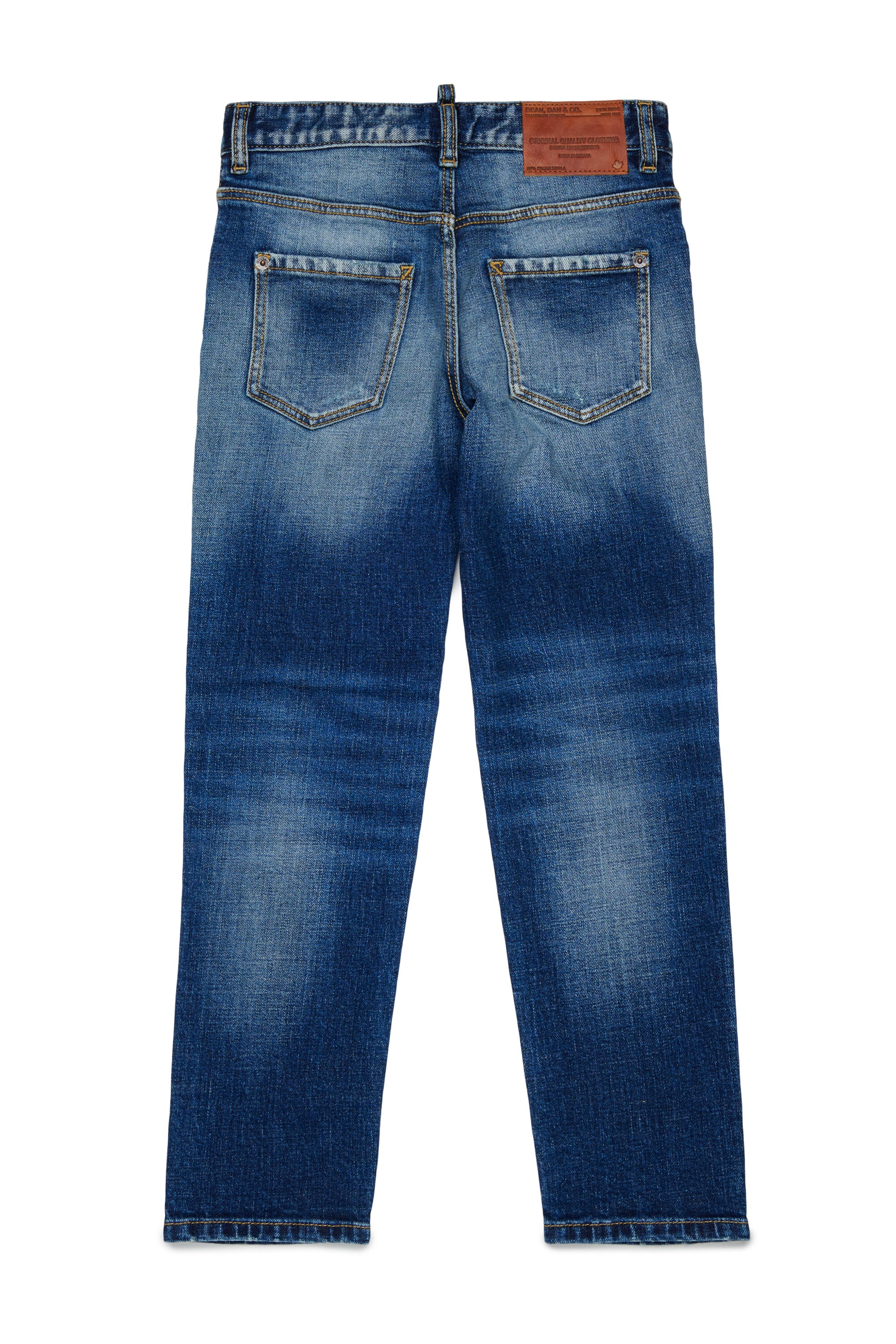 Jeans rectos azul claro con bajo regular - Stanislav