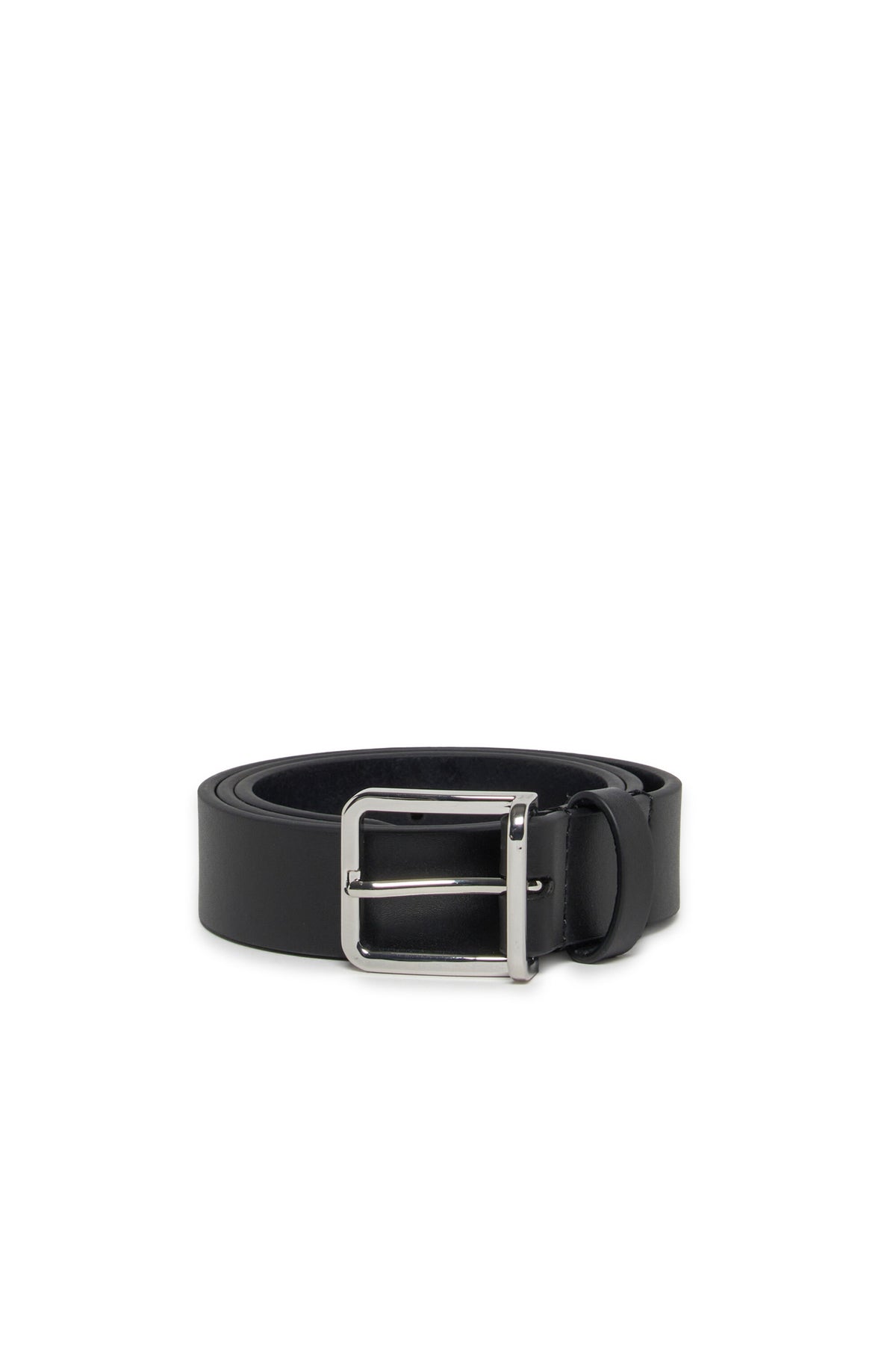 Ceinture en cuir avec boucle en métal