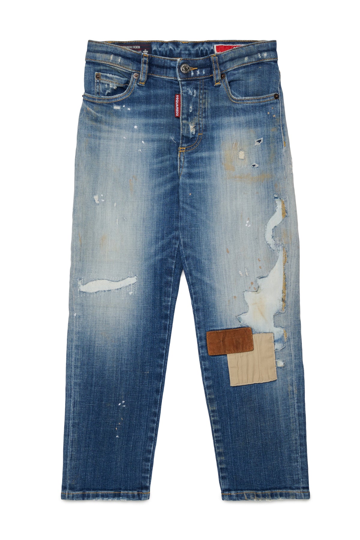 Jeans corte recto lavado azul claro - Boss 10