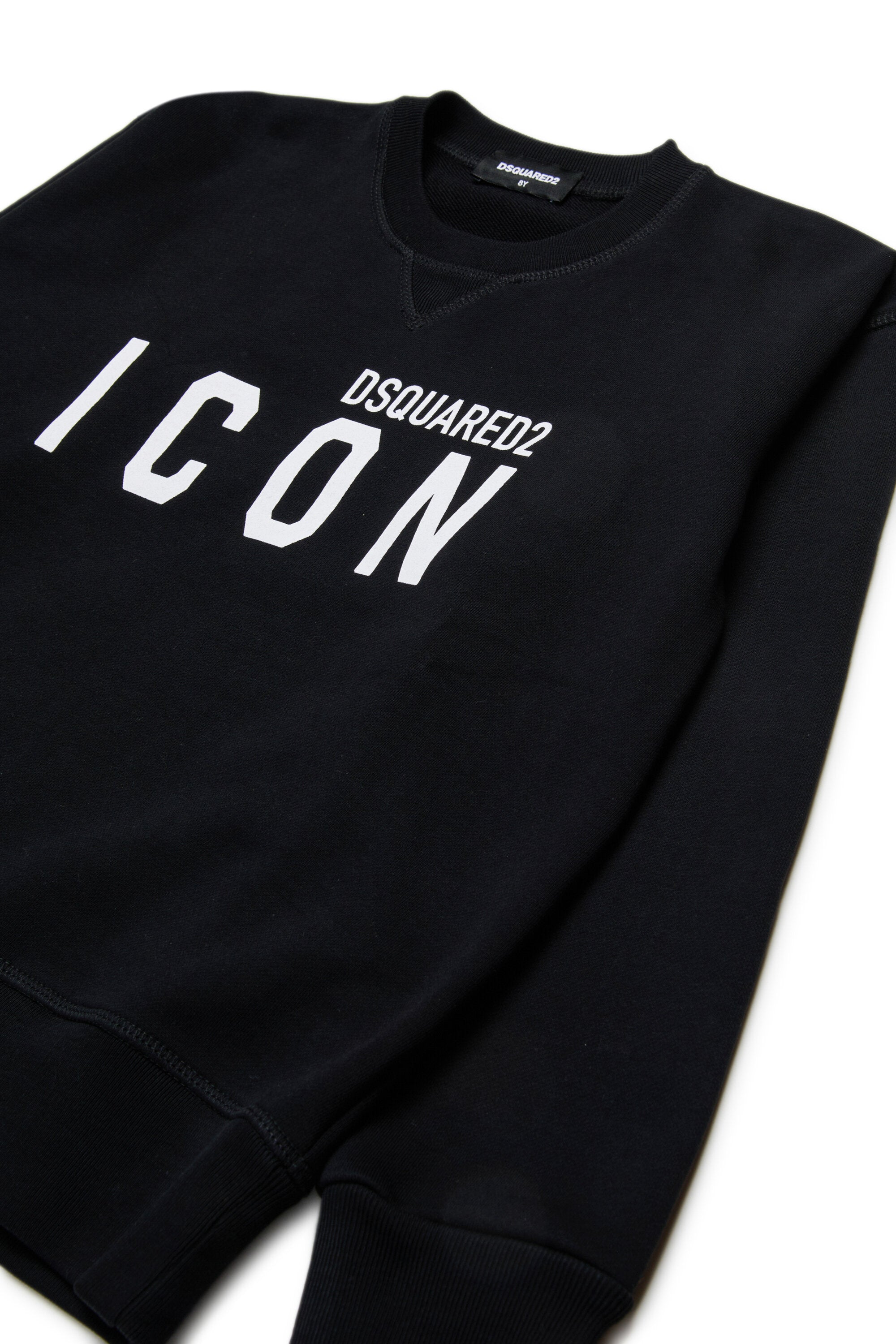 Crew-neck sweatshirt with ICON logo