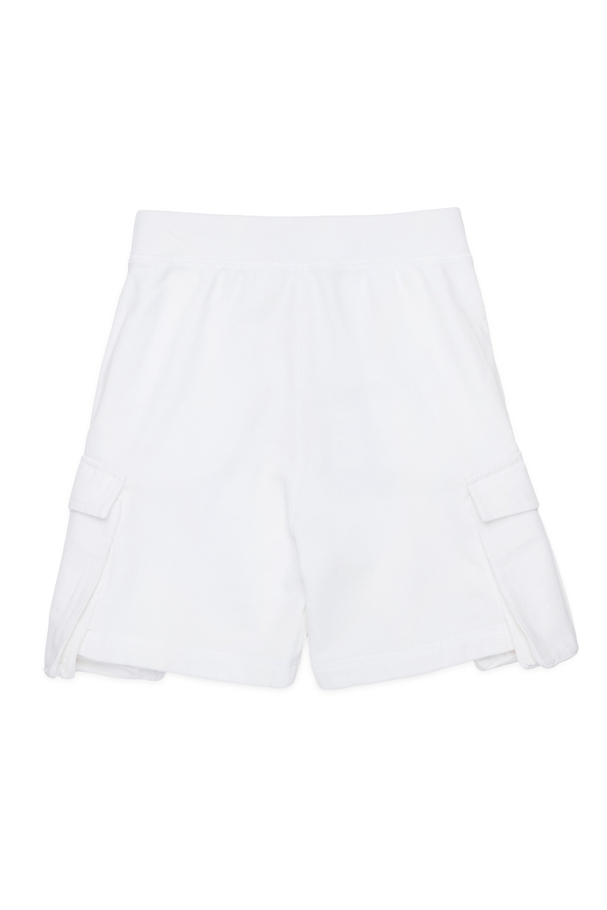 Short cargo en polaire avec Maple Leaf