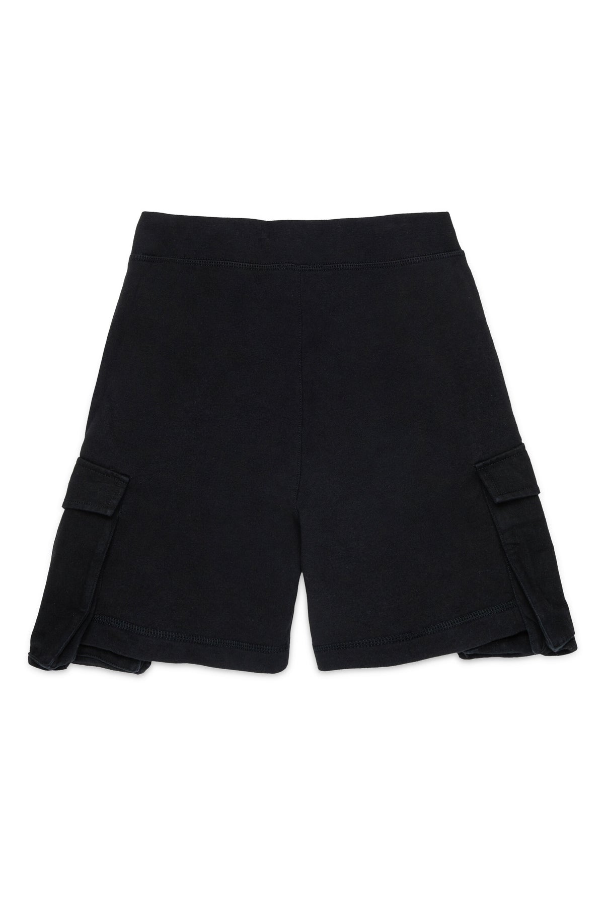 Fleece cargo shorts with Maple Leaf