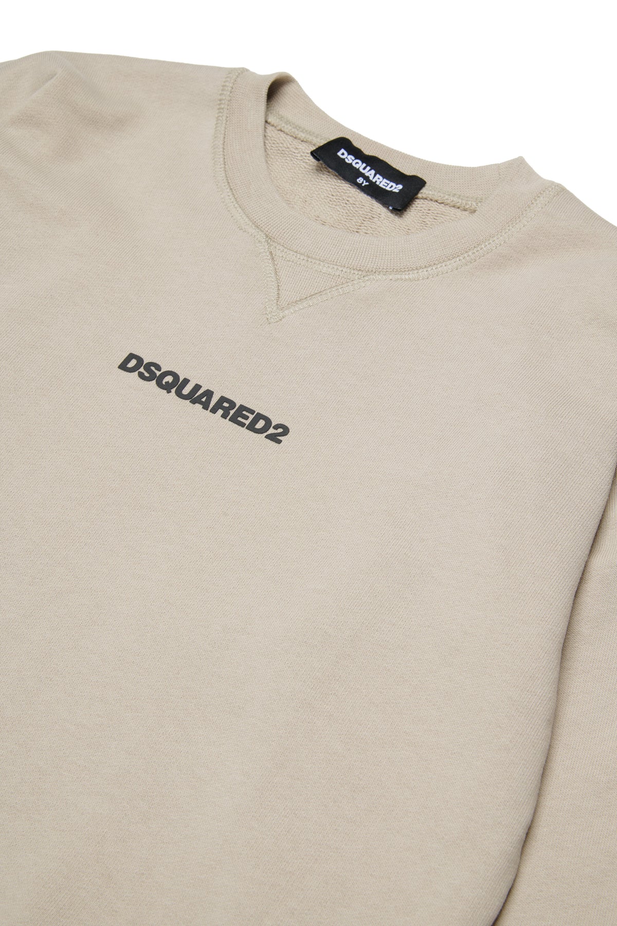 Sweat-shirt col rond avec logo
