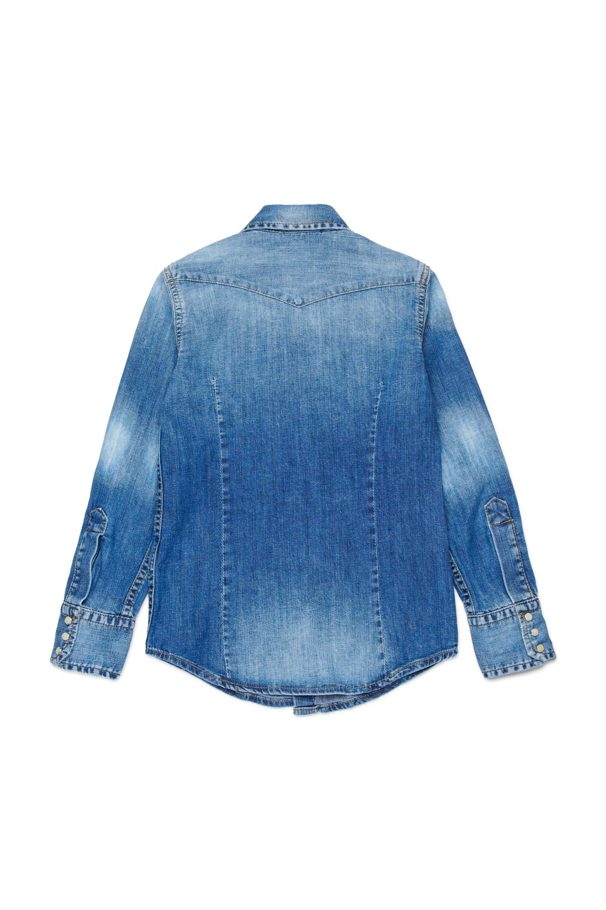 Chemise en denim avec logo
