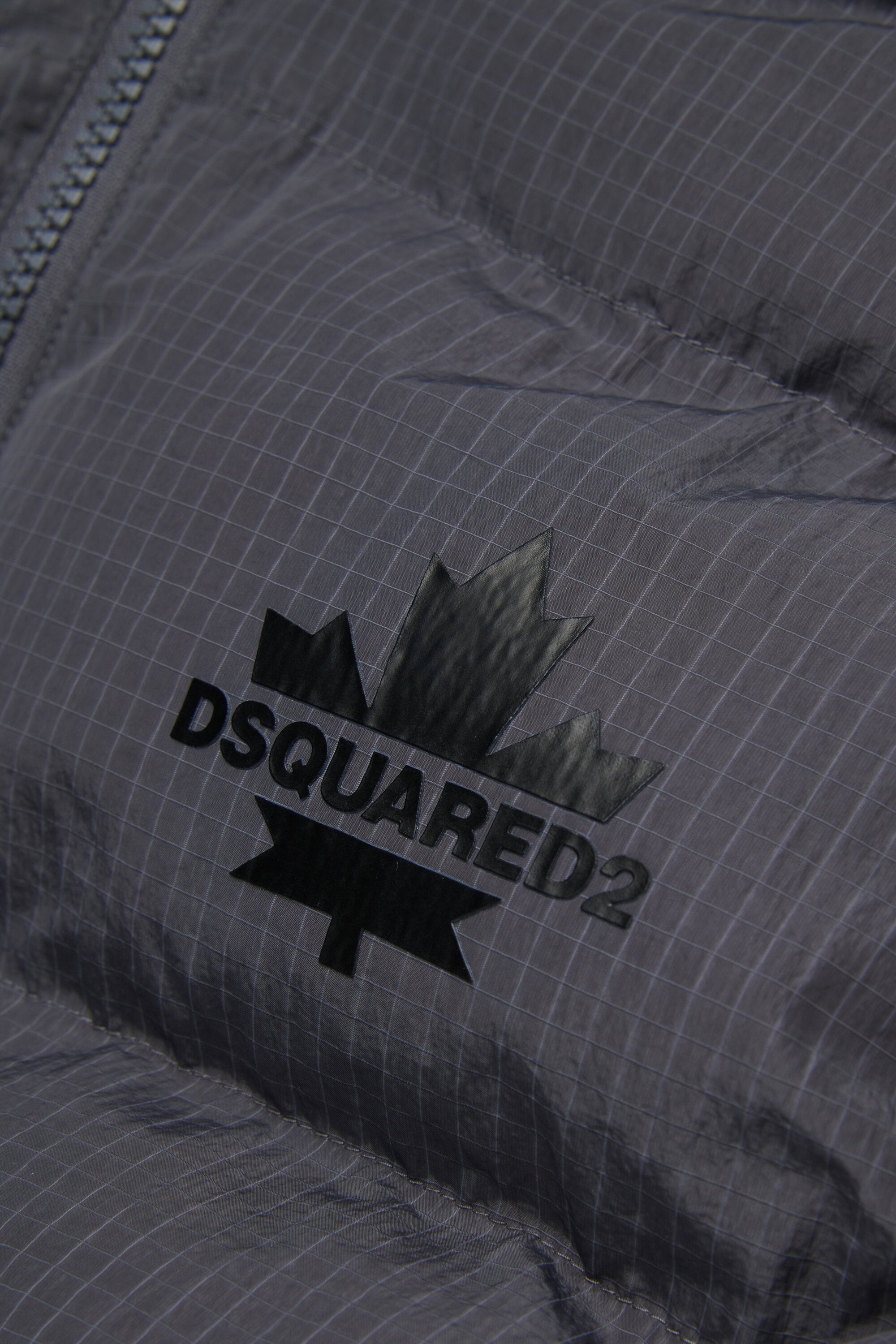 Chaqueta acolchada con logo