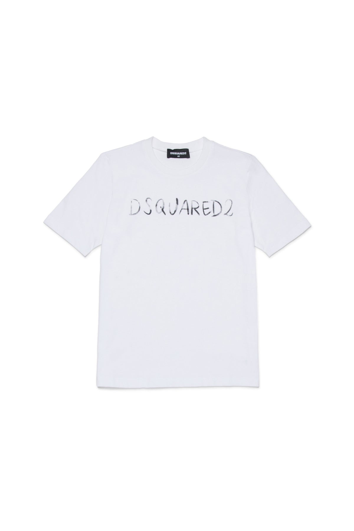 Camiseta de cuello redondo con logo