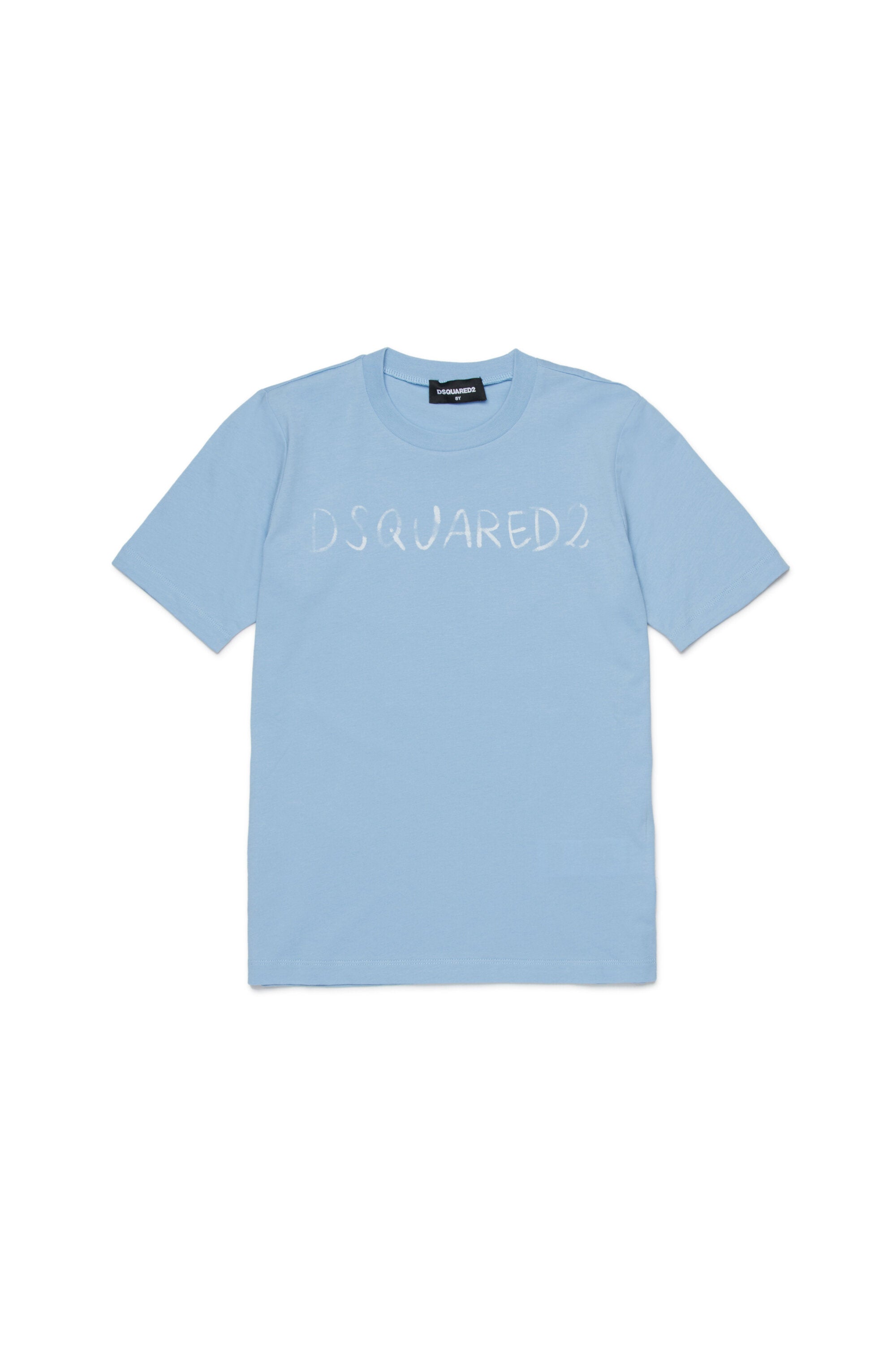 T-shirt col ras-du-cou avec logo