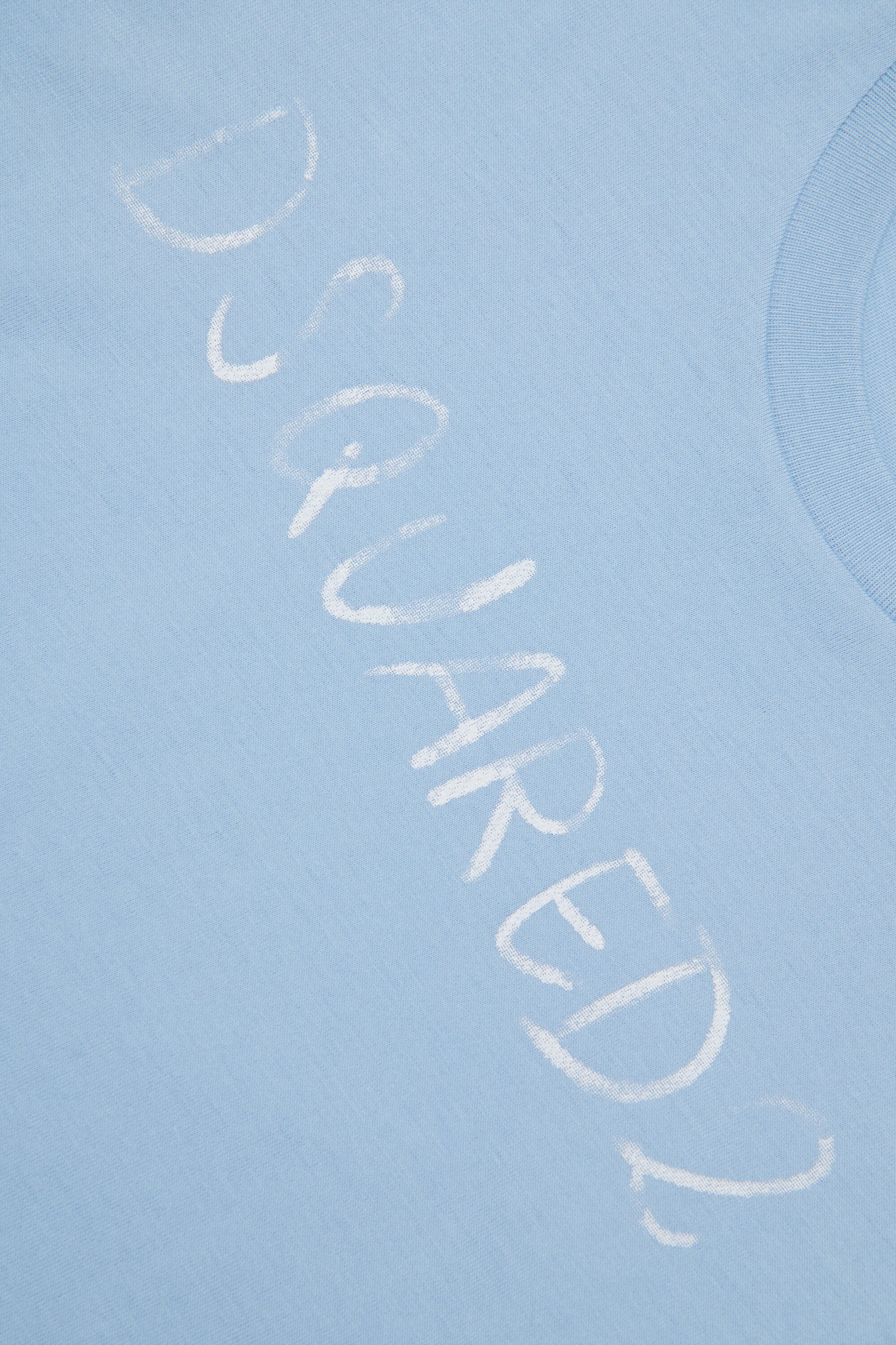 T-shirt col ras-du-cou avec logo