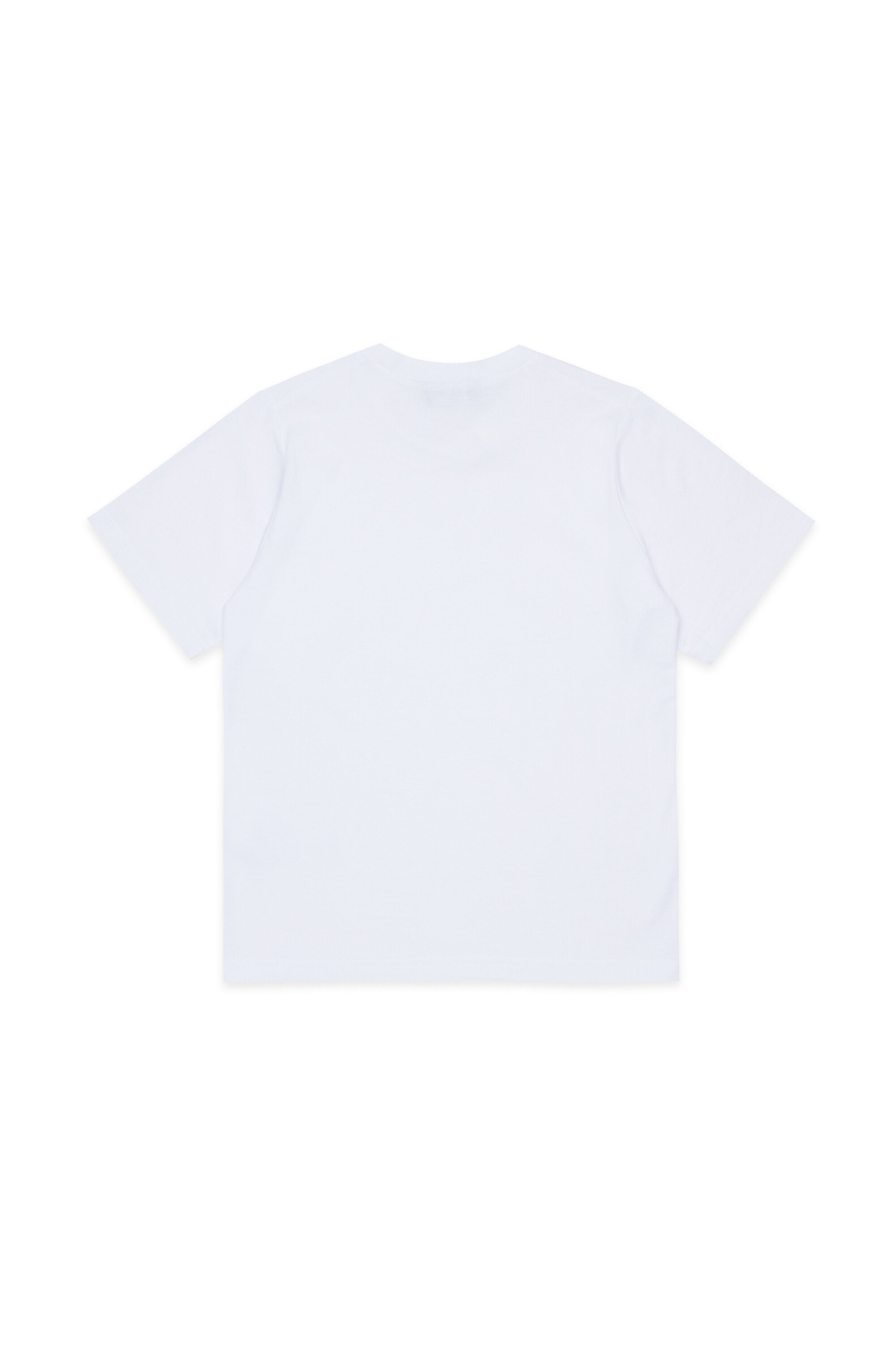 Camiseta de cuello redondo con logo