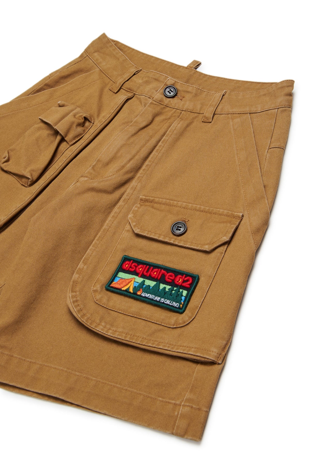 Short cargo avec logo