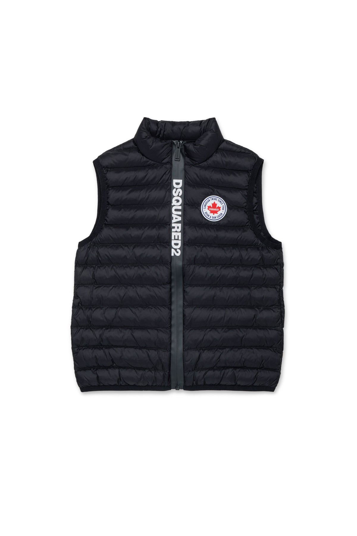 Gilet matelassé avec logo imprimé