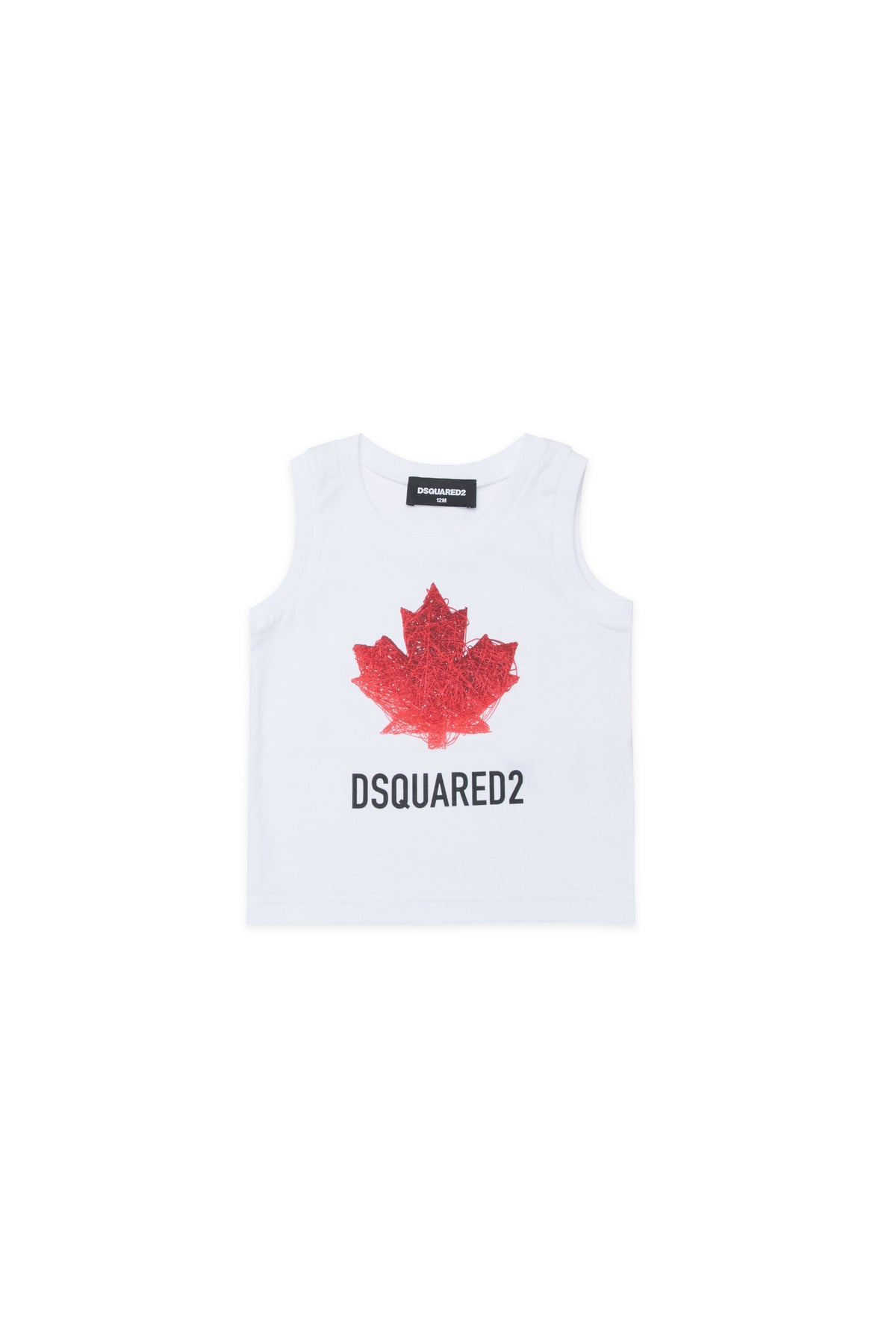 T-shirt sans manches avec logo