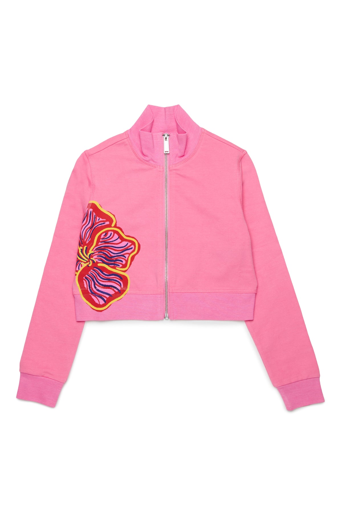 Full-zip sweatshirt with logo