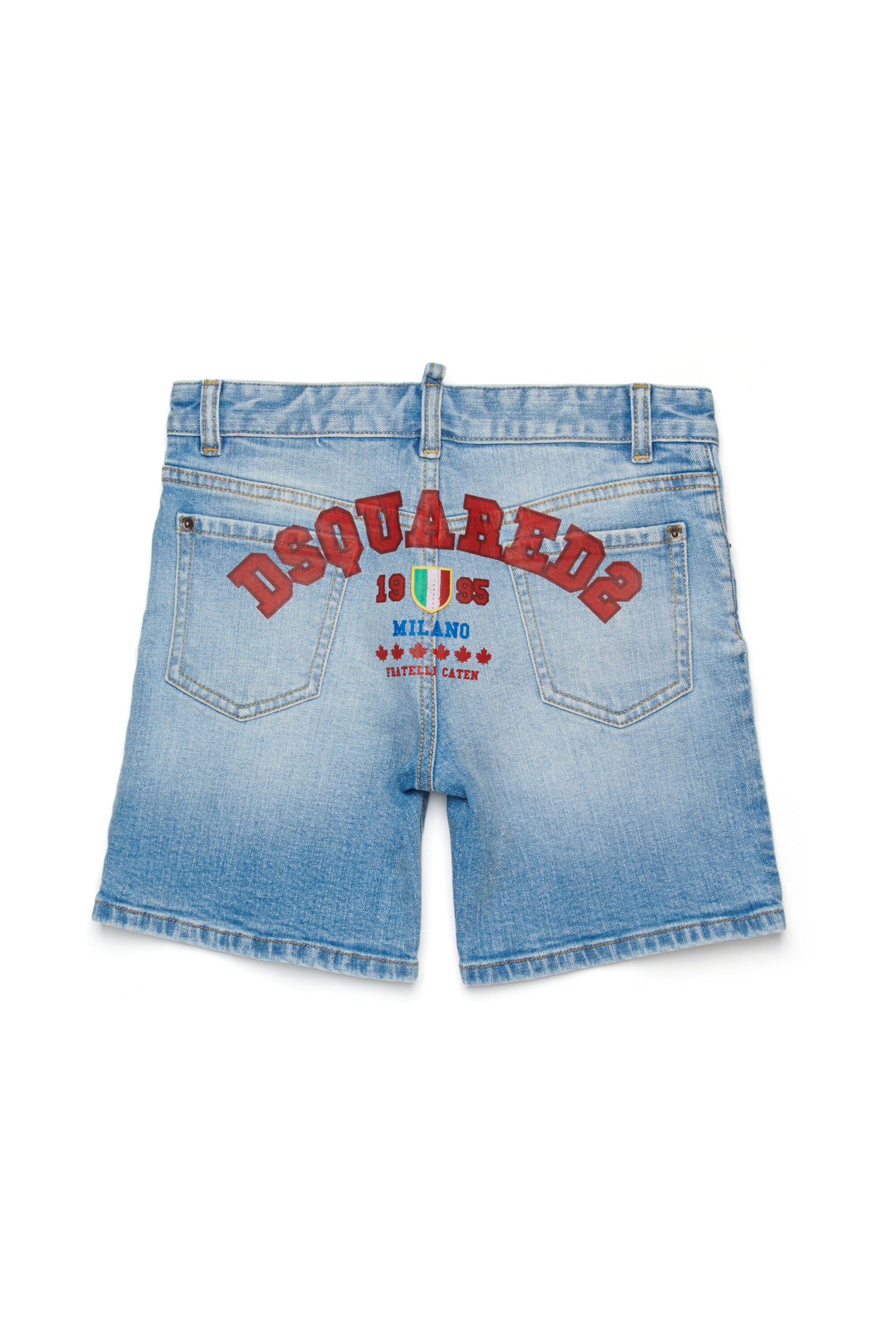 Short en denim bleu clair