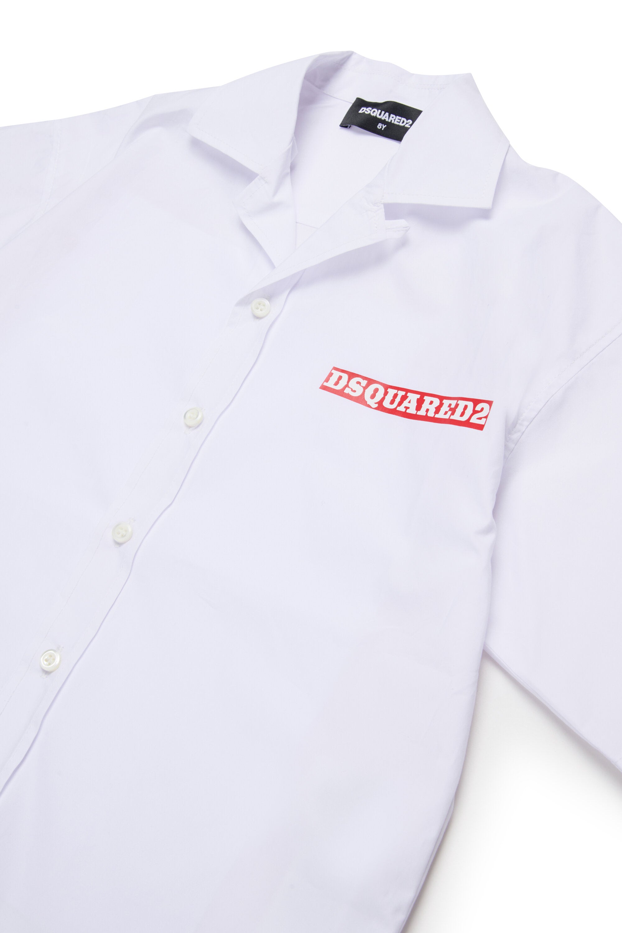 Chemise à manches courtes avec logo
