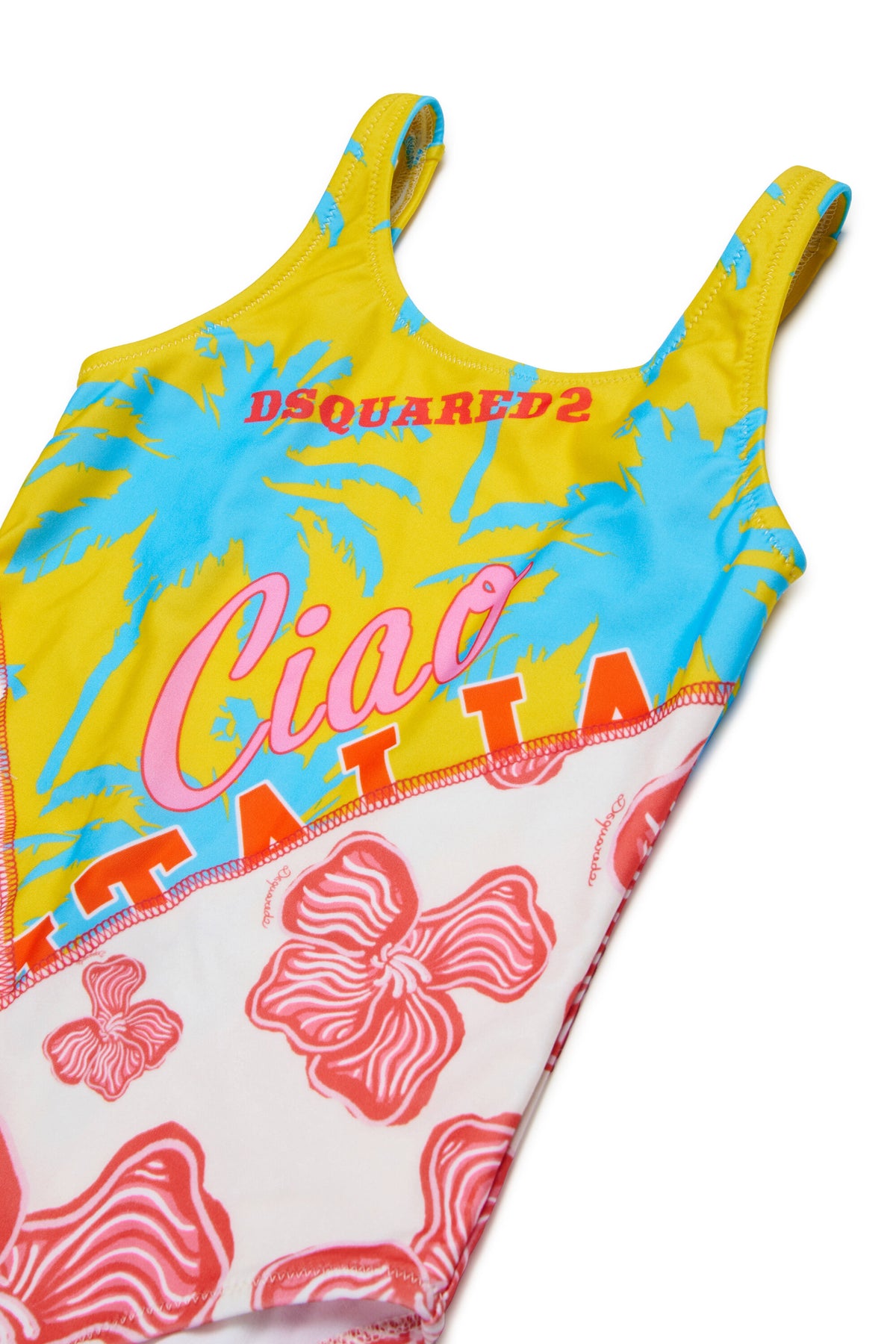 Maillot une pièce avec logo