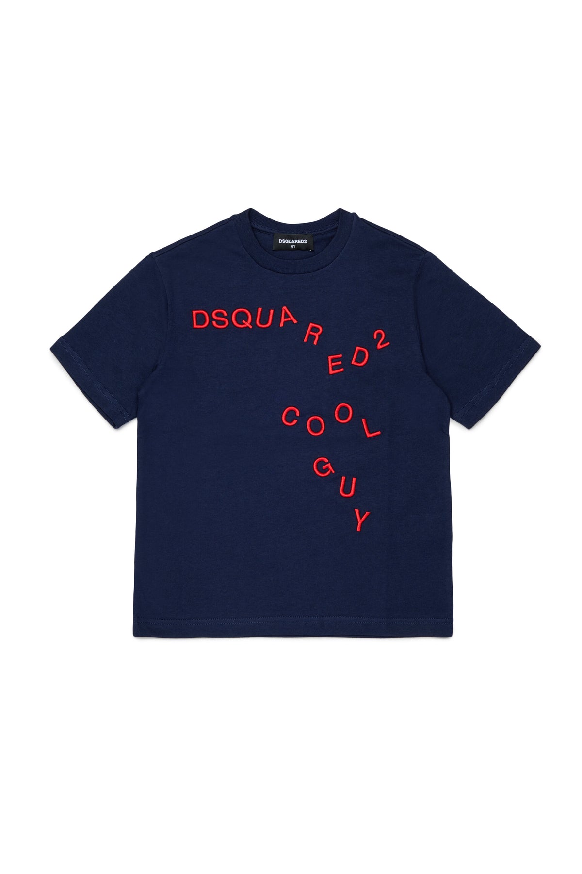 T-shirt avec logo brodé sur le devant
