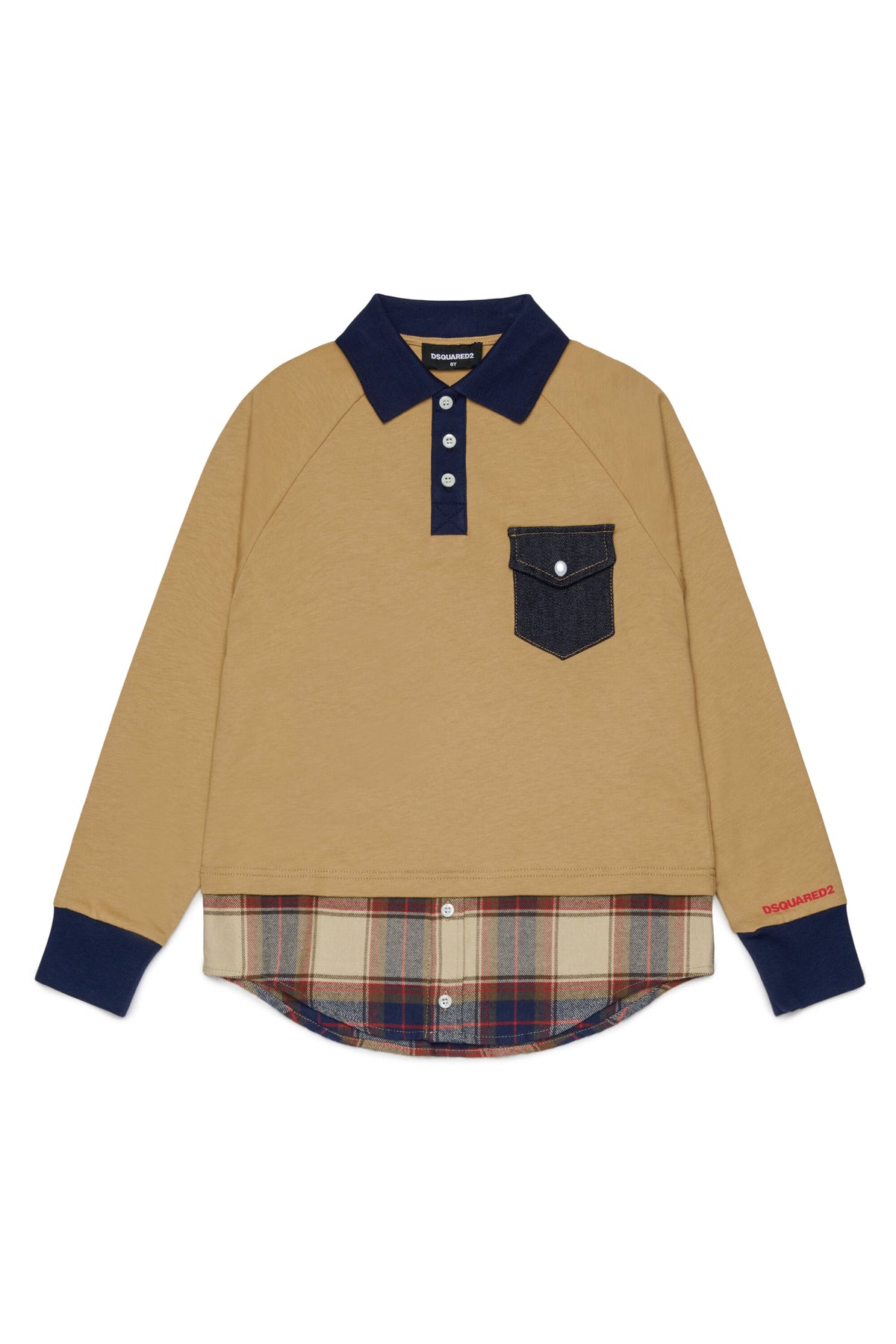 Polo avec poche et logo