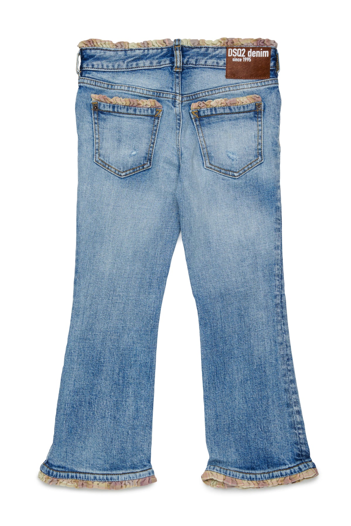 Jeans corte bootcut lavado azul claro - Bell Bottom