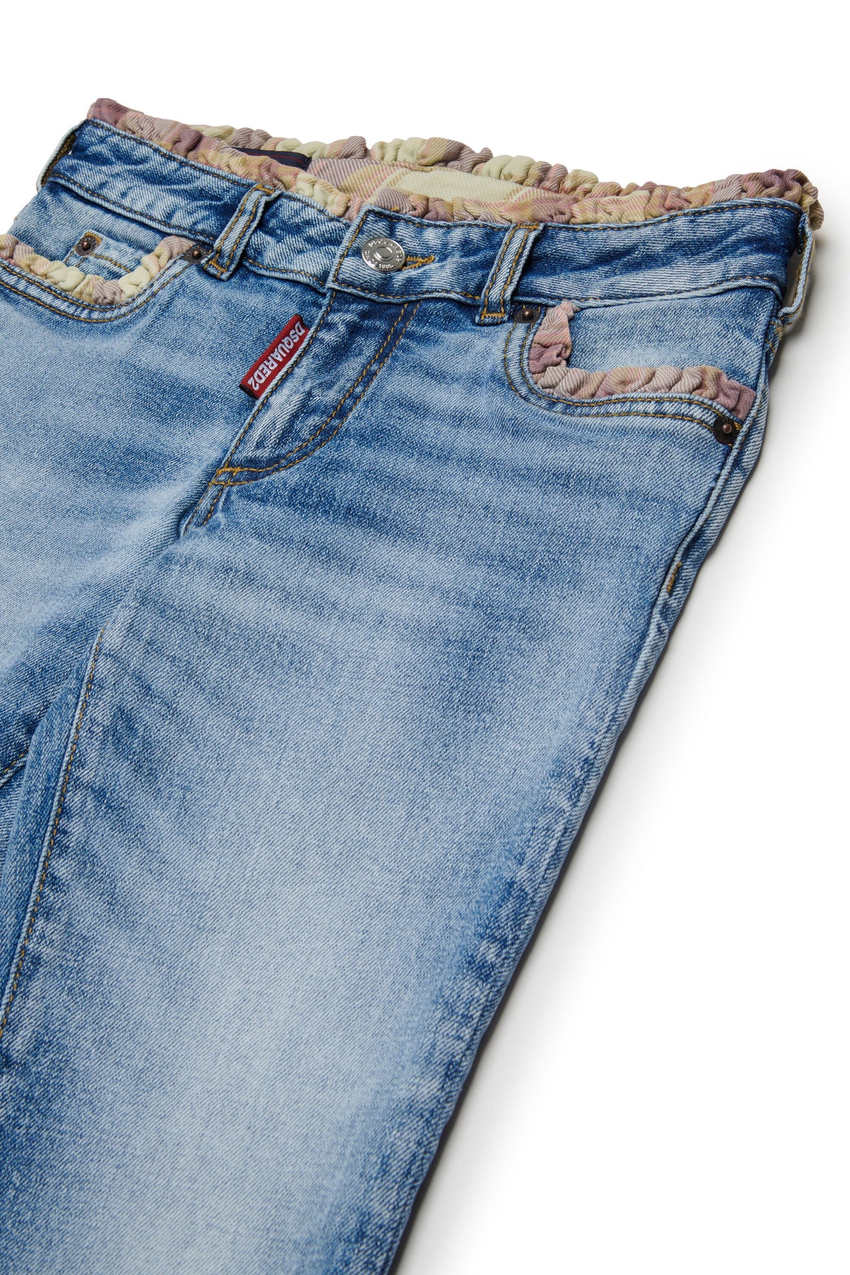 Jeans corte bootcut lavado azul claro - Bell Bottom