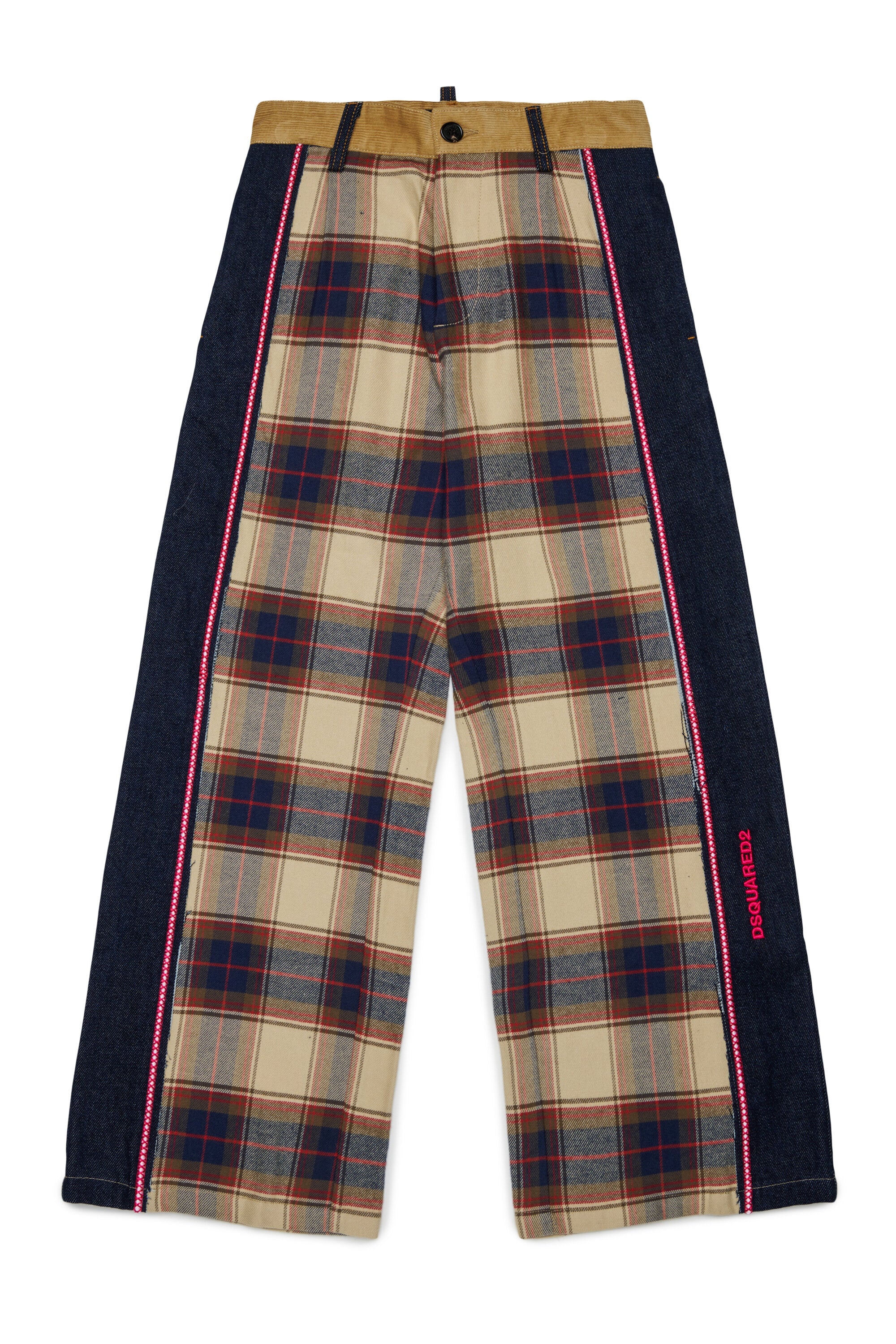 Pantalon à carreaux