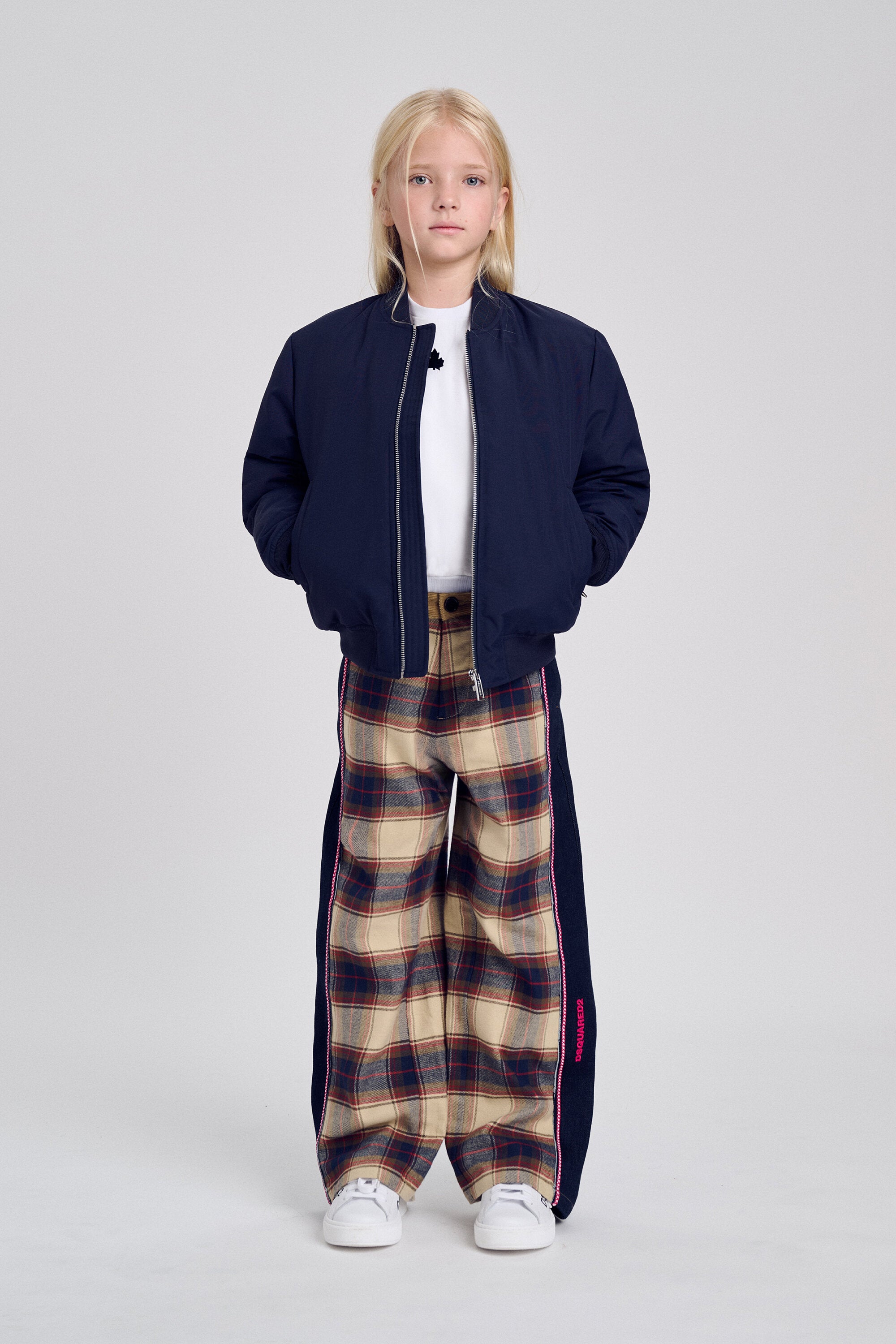 Pantalon à carreaux