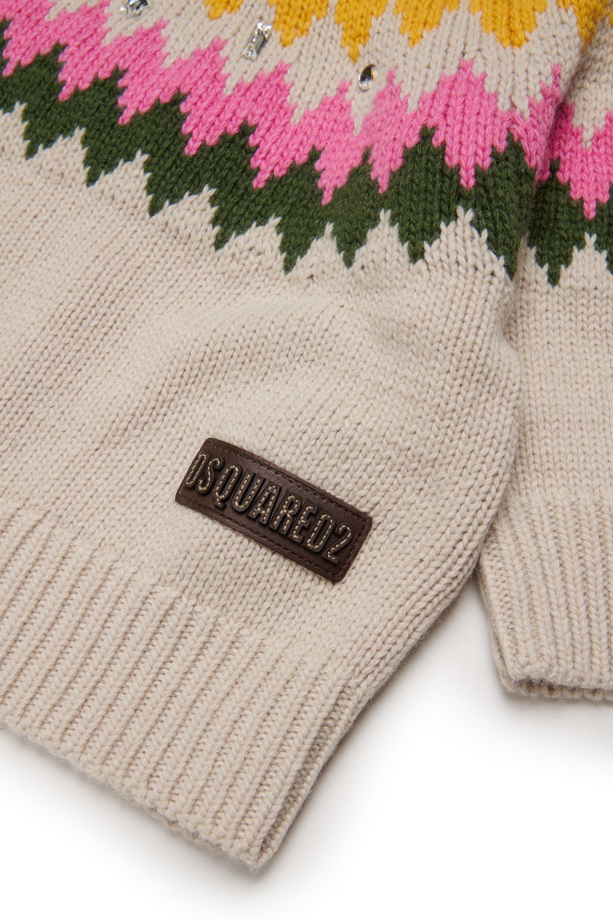 Jersey jacquard con logo