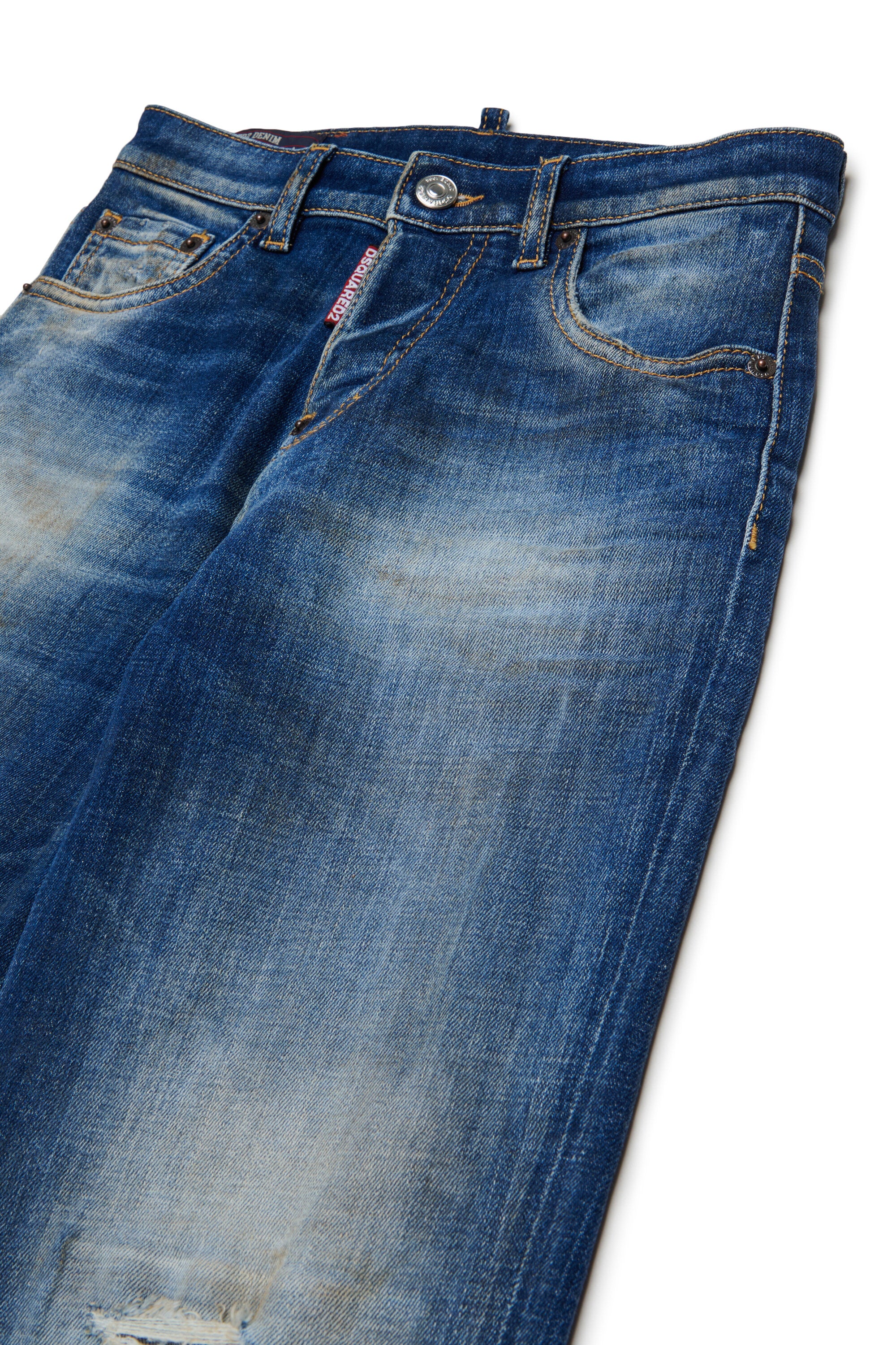 Jeans corte relajado lavado azul claro - Baggy