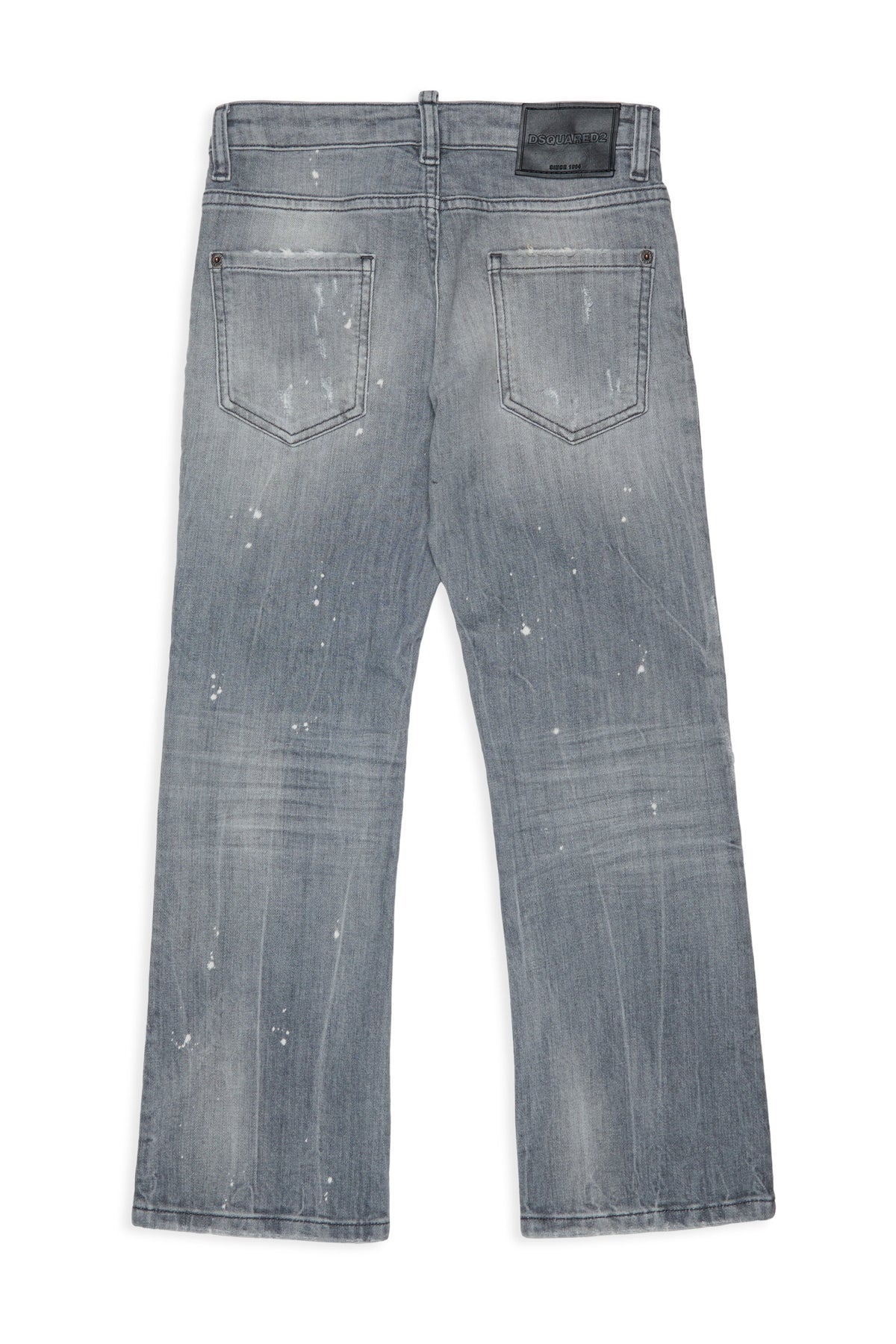 Jeans corte regular en lavado gris - American